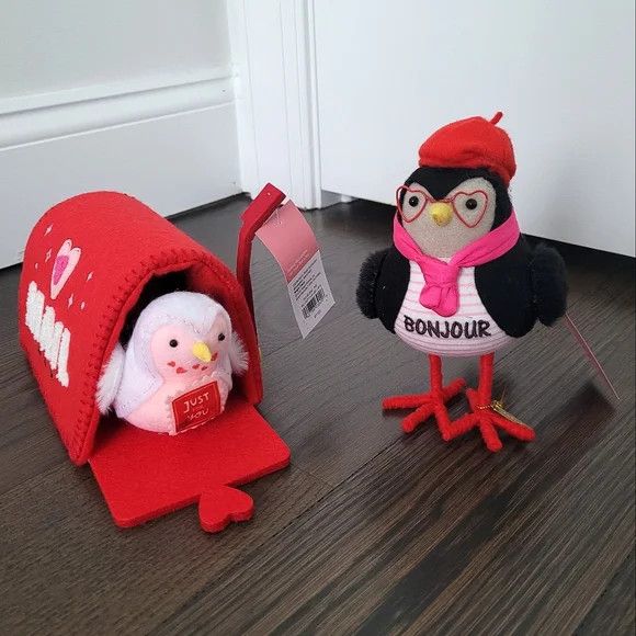 Other Spritz Featherly Friends 2024 Valentines Birds Set Holiday Size ONE SIZE - 7 Thumbnail