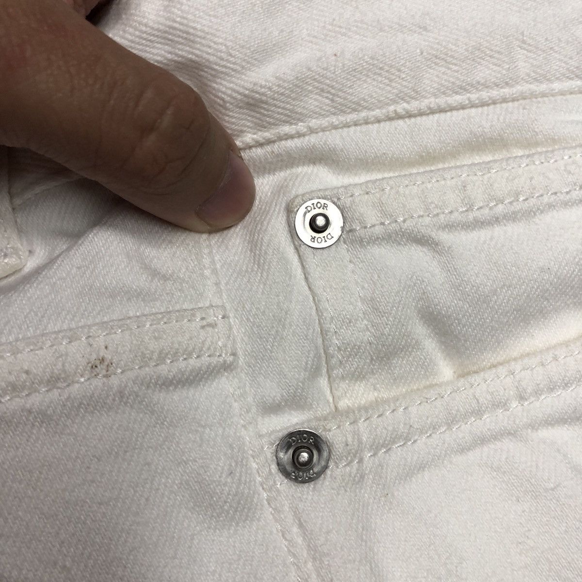 Dior Dior selvedge jeans Size US 31 - 13 Thumbnail