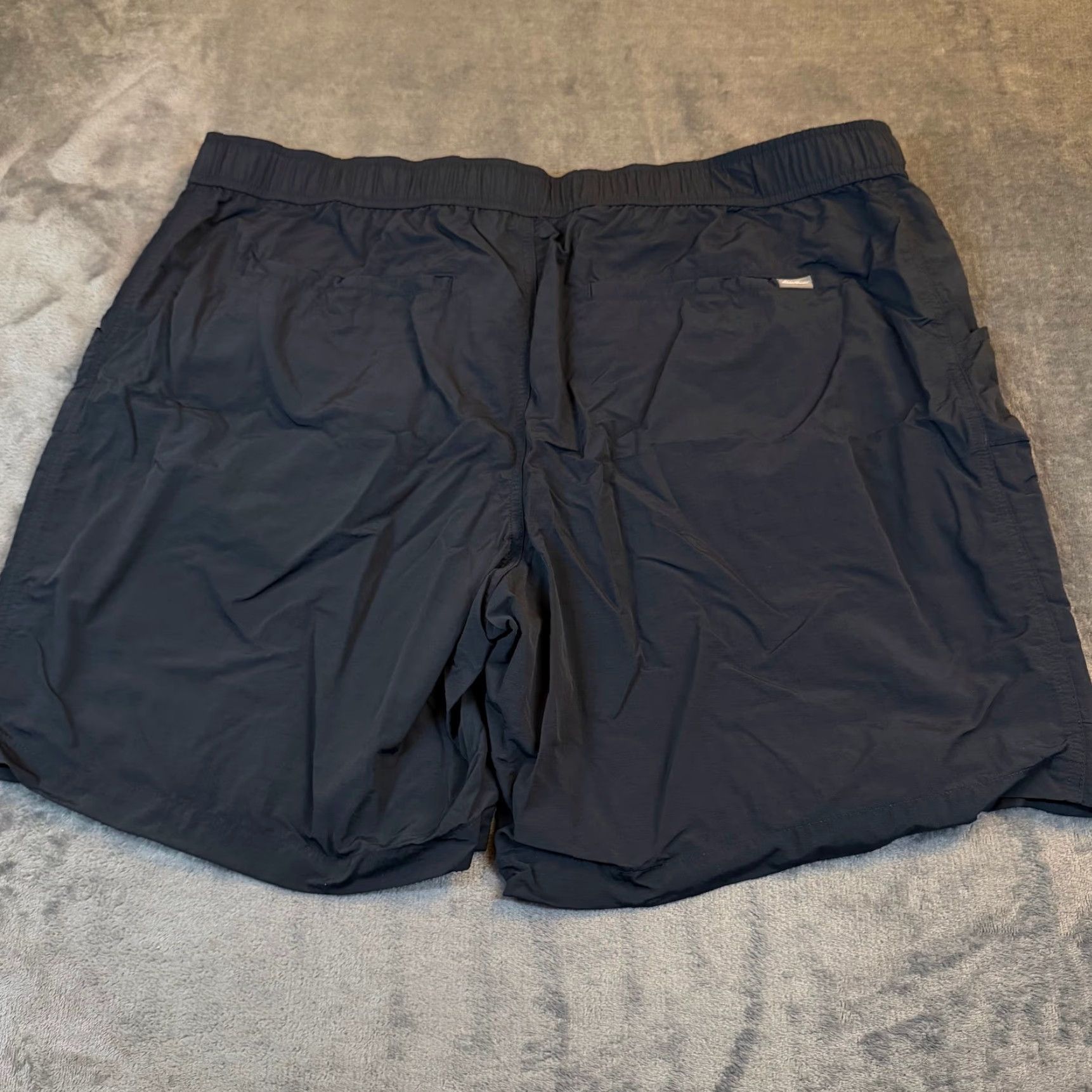 Eddie Bauer Eddie Bauer Cargo Shorts Mens XXL Black Belted Lightweight Hiking Nylon Size US 42 / EU 58 - 3 Thumbnail