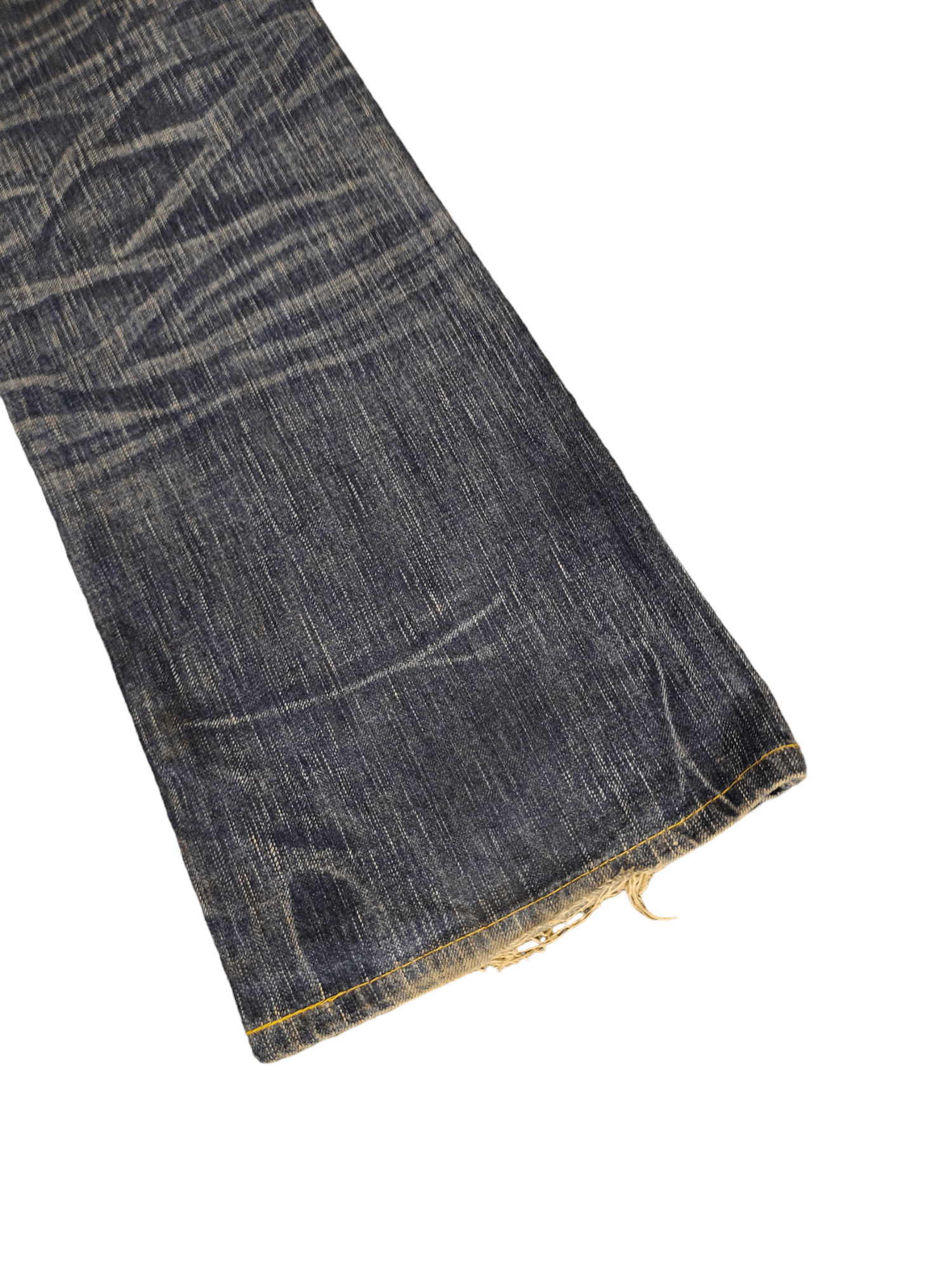 If Six Was Nine Flare Jean Edwin 503 Flare Clawmark Denim Bootcut Mudmax Goa Size US 34 / EU 50 - 18 Thumbnail