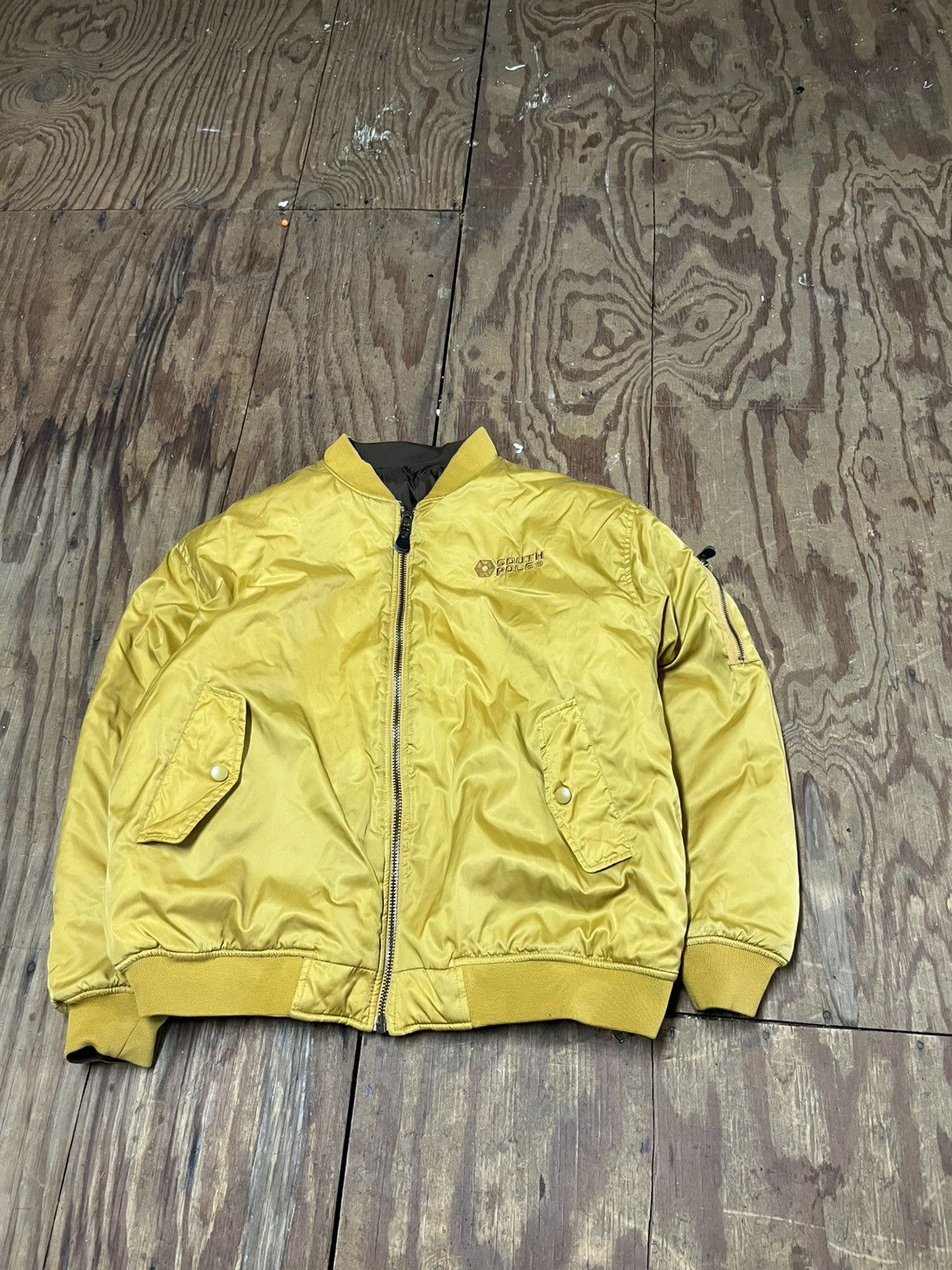 Southpole Southpole Reversible Bomber / Puffer Jacket Mens 2XL Y2K Size US XXL / EU 58 / 5 - 4 Thumbnail