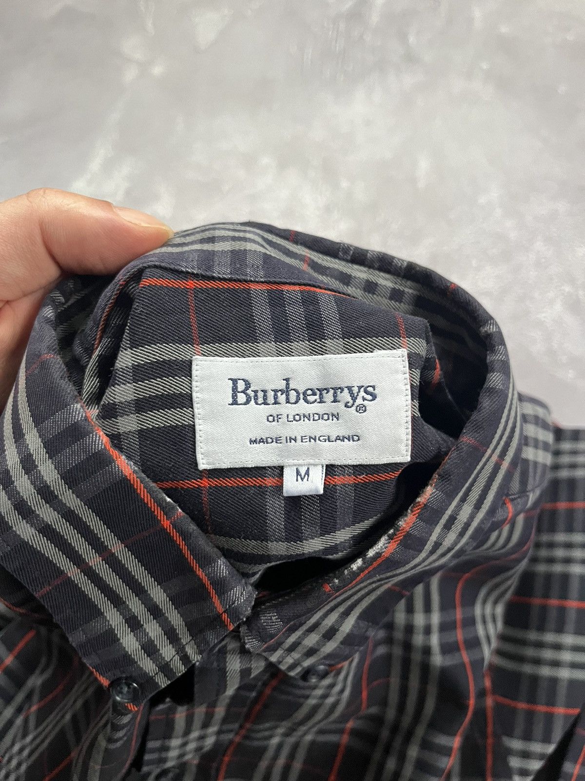 Burberry Burberry’s Nova Check Vintage Long Sleeve Shirt Men’s M Size US M / EU 48-50 / 2 - 4 Thumbnail