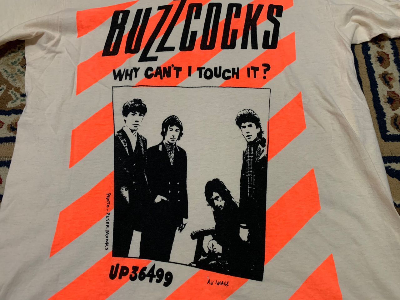 Band Tees VINTAGE BUZZCOCKS. WHY CAN'T I TOUCH IT? RARE T-SHIRT Size US L / EU 52-54 / 3 - 2 Thumbnail