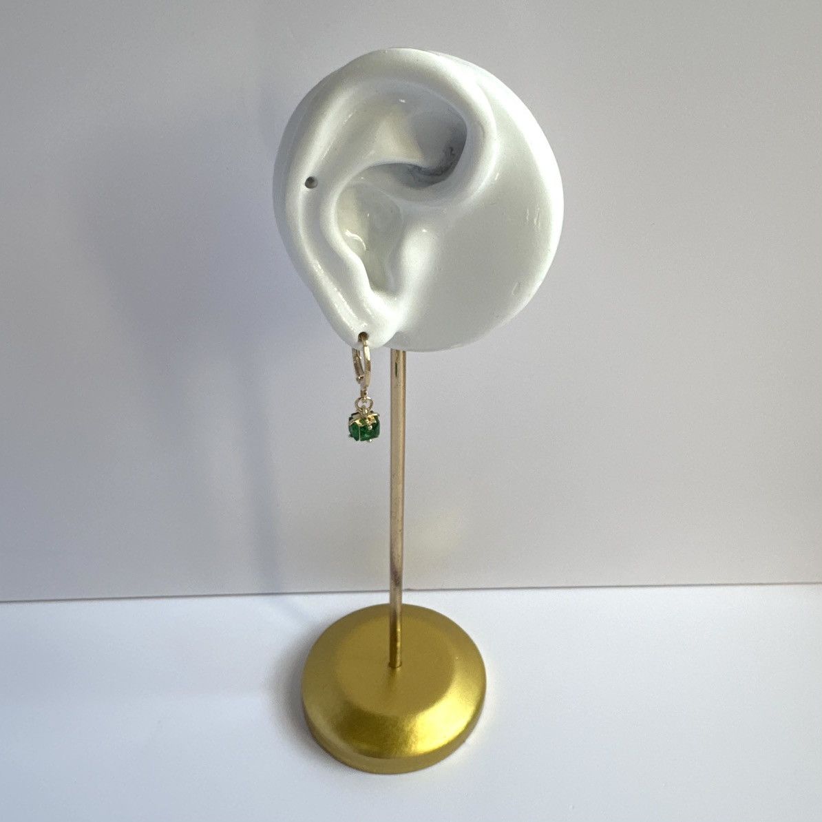 Other Green Crystal Dangle Drop Earrings for Women Size ONE SIZE - 5 Thumbnail