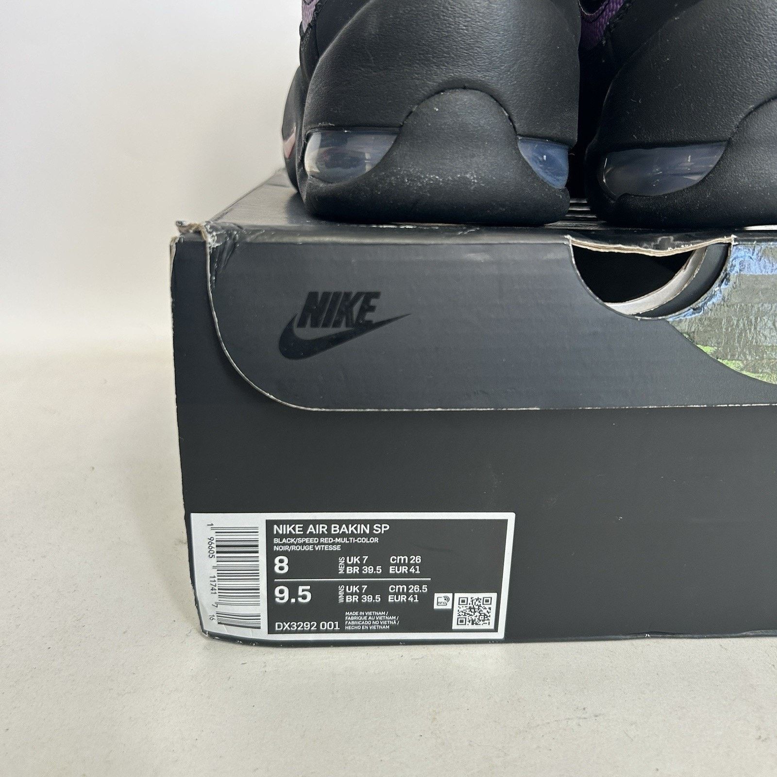 Nike Nike X Supreme Air Bakin SP “Black Gradient” DX3292-001 Size US 8 / EU 41 - 5 Thumbnail