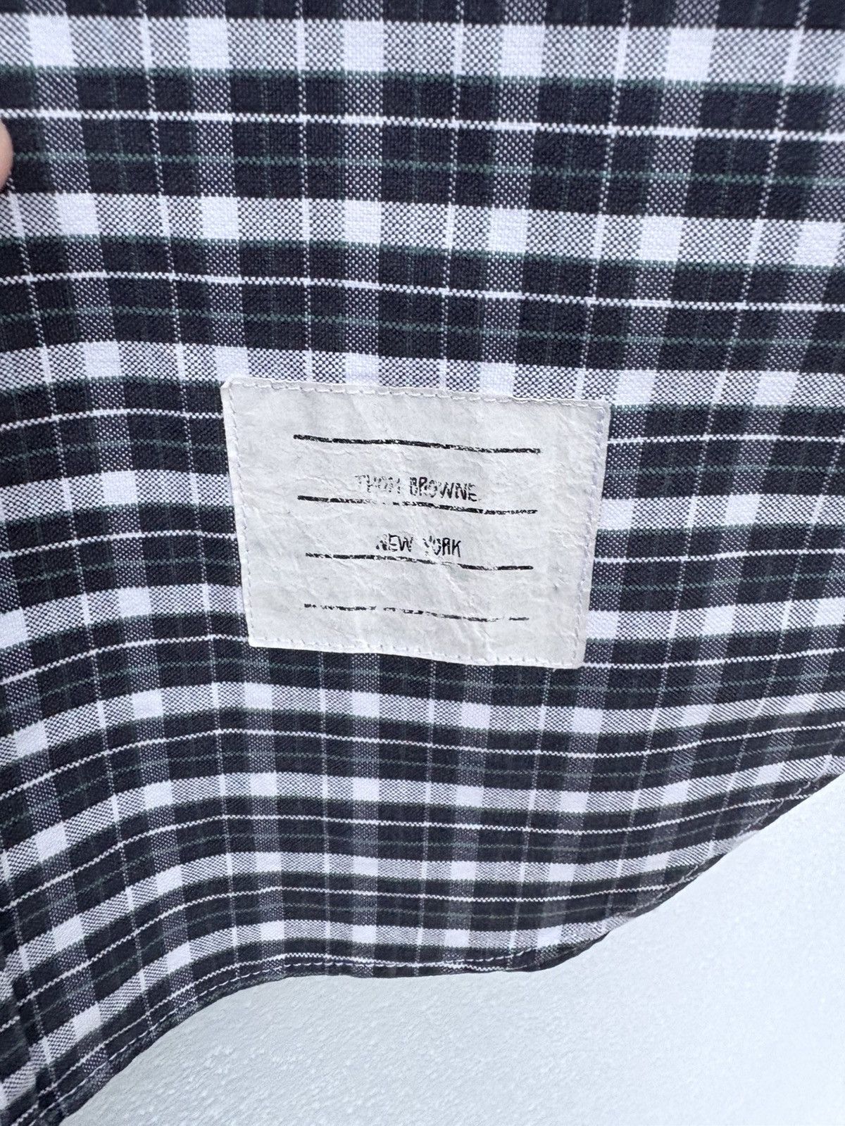 Thom Browne Authentic ‼️Thom Browne Oxford Classic Signature 4-Bar Shirt Size US L / EU 52-54 / 3 - 9 Thumbnail