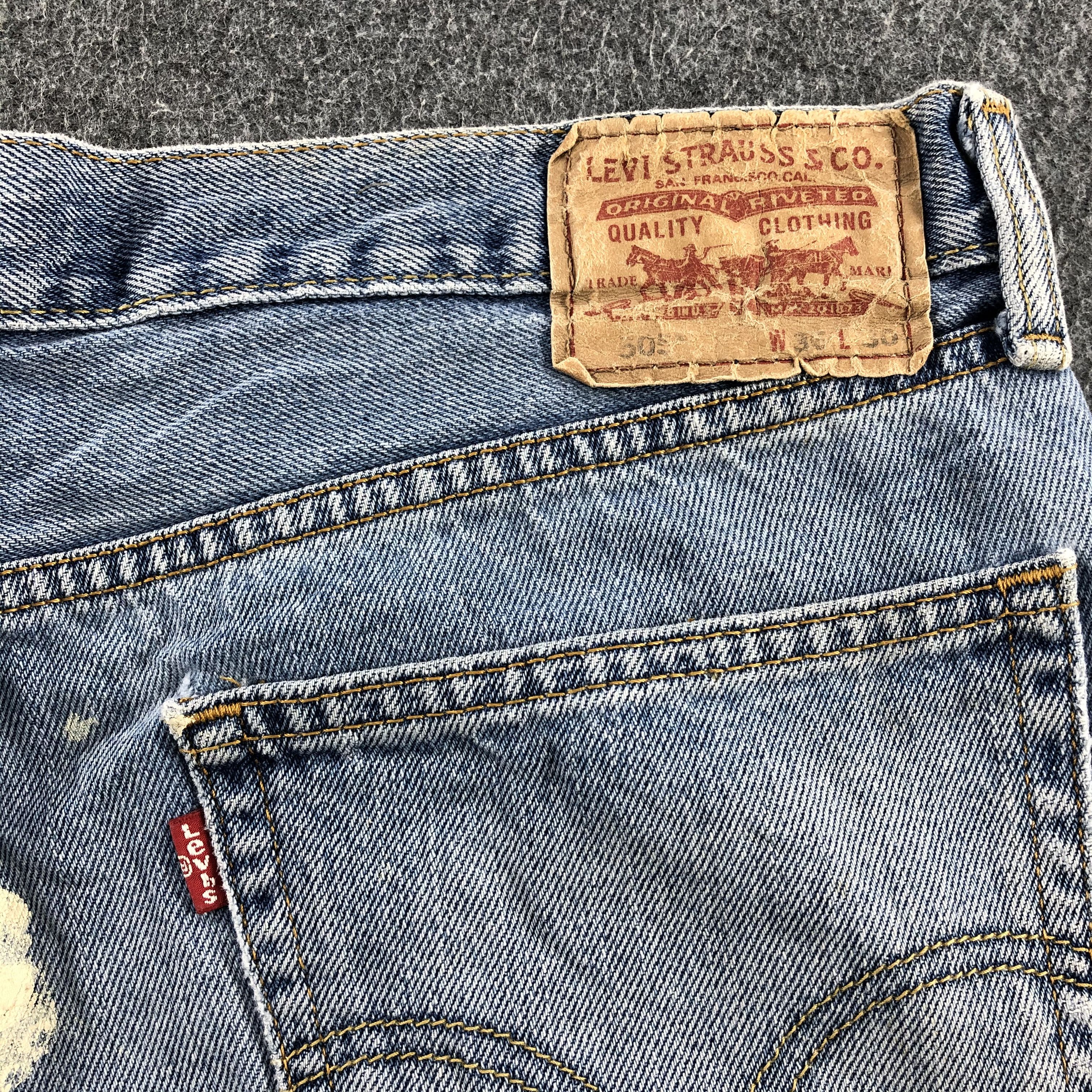 Levi's Light Wash Vintage Levis 505 Jeans-J1179 Size US 37 - 5 Thumbnail