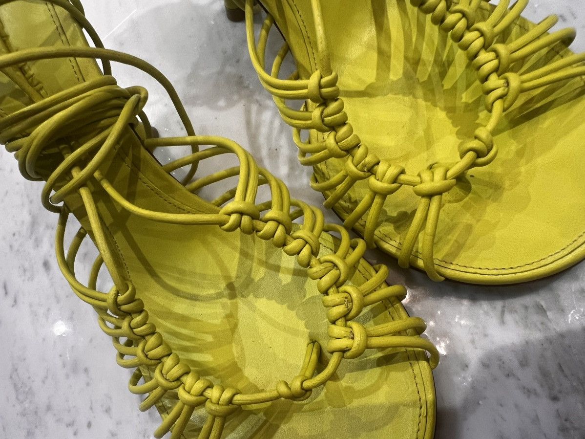 Bottega Veneta Bottega Veneta Dot Lace up Leather Sandals Size US 6.5 / IT 36.5 - 4 Thumbnail