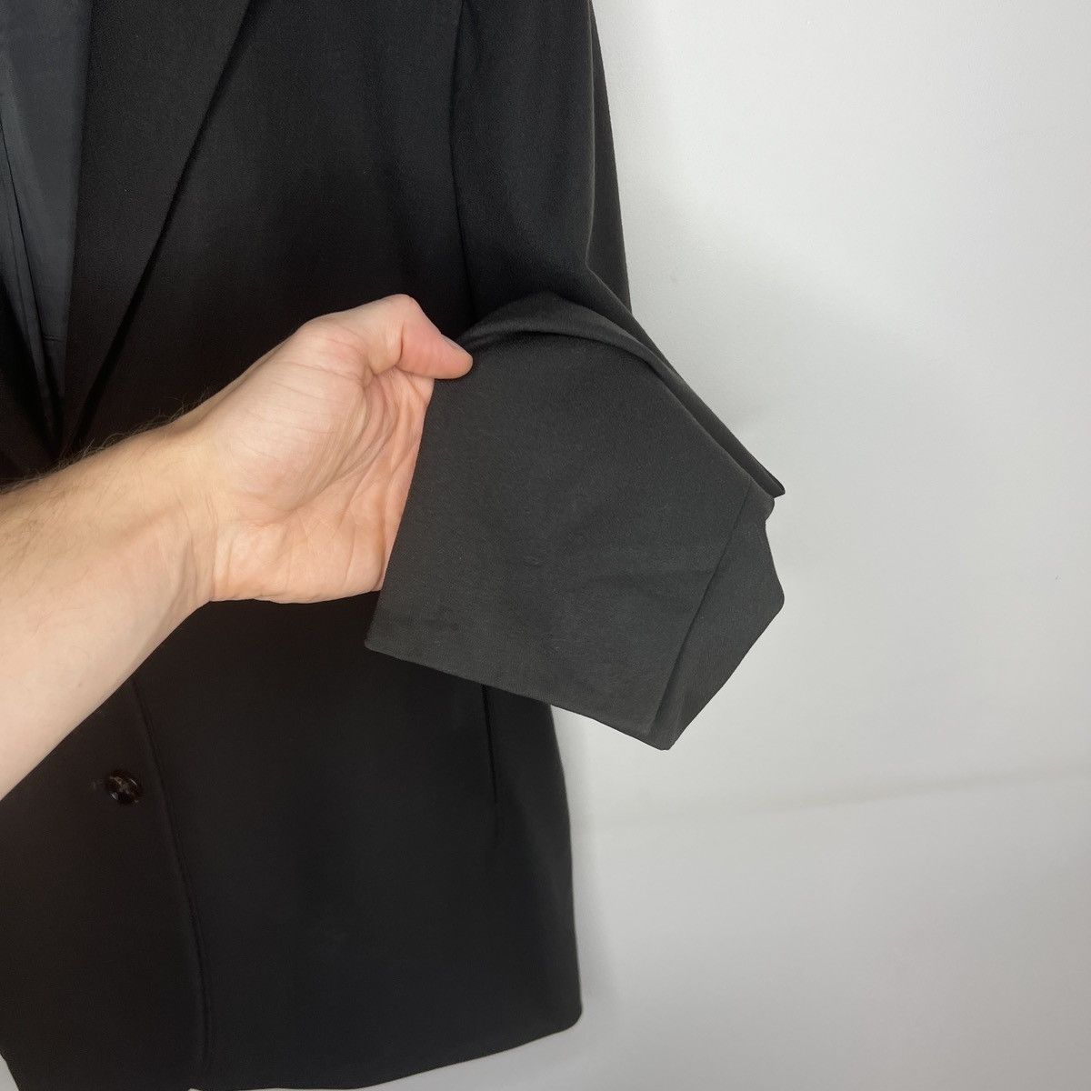Jil Sander JIL Sander vintage blazer wool jacket graphite Size M / US 6-8 / IT 42-44 - 9 Thumbnail