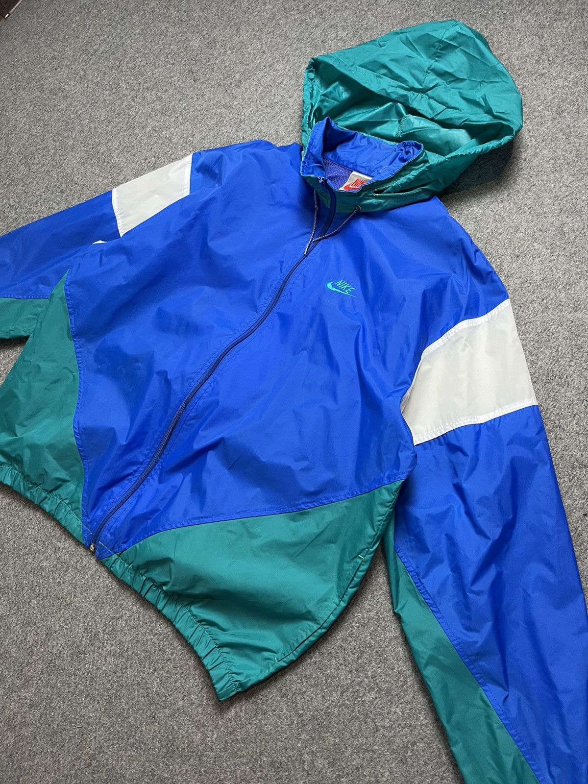 Nike × Vintage Vintage Nike 90’s light jacket Size US XL / EU 56 / 4 - 3 Thumbnail