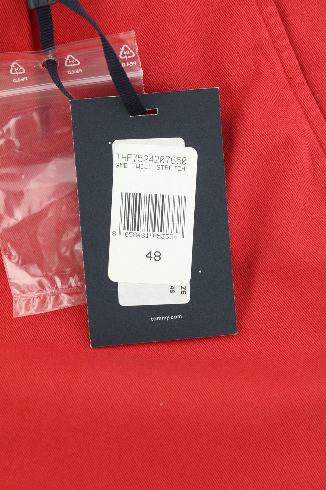 Tommy Hilfiger TWILL STRETCH W32 Chino Pleated Slim Trousers 84975 Size US 32 / EU 48 - 11 Thumbnail