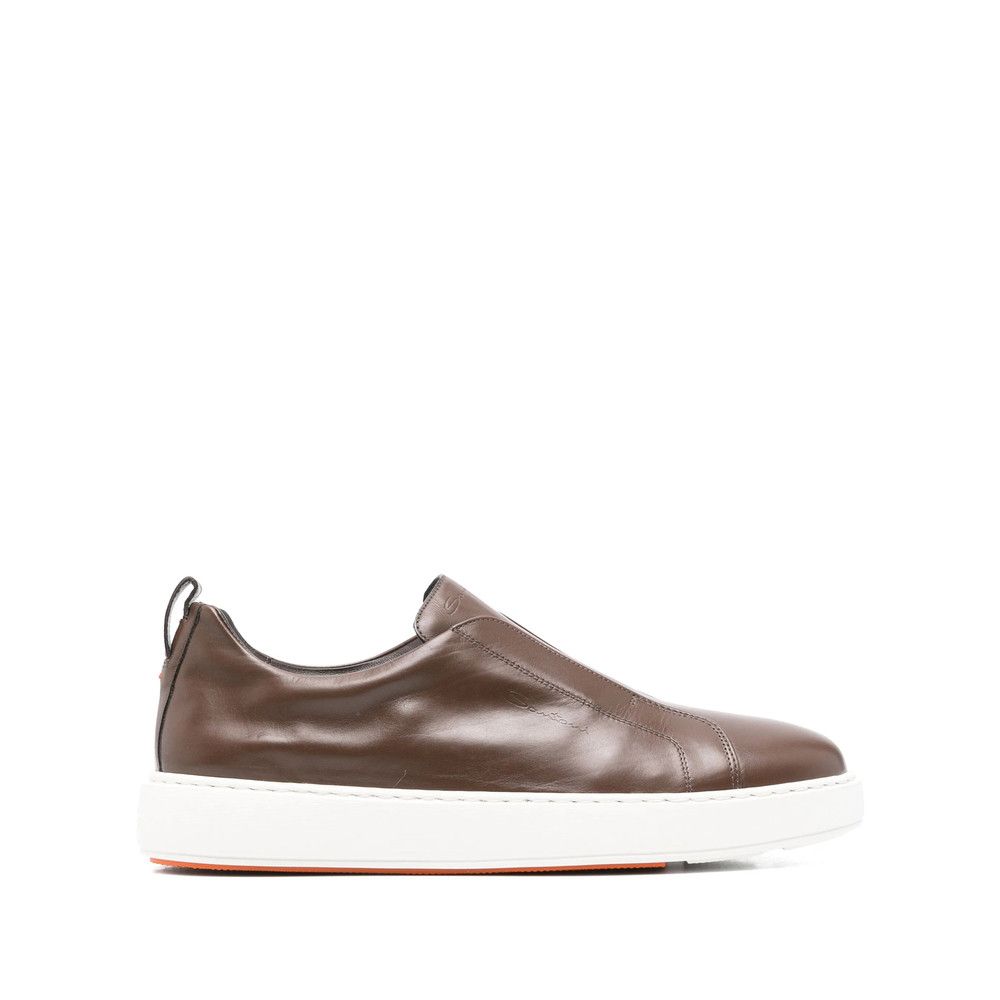 Santoni Santoni BROWN Trainers - Low-Tops Size US 11 / EU 44 - 1 Thumbnail