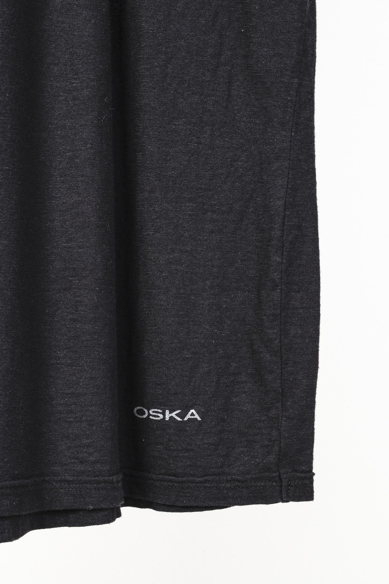 Other Oska Black Cotton Jersey Bubble-Hem T-Shirt Maxi Dress Size S / US 4 / IT 40 - 7 Thumbnail