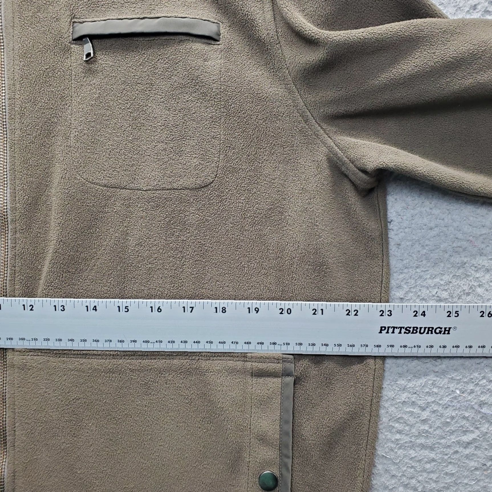 Banana Republic Banana Republic Jacket Womens XL Green Fleece Full Zip EUC - Casual Outdoor Short Sleeve? Size XL / US 12-14 / IT 48-50 - 4 Thumbnail