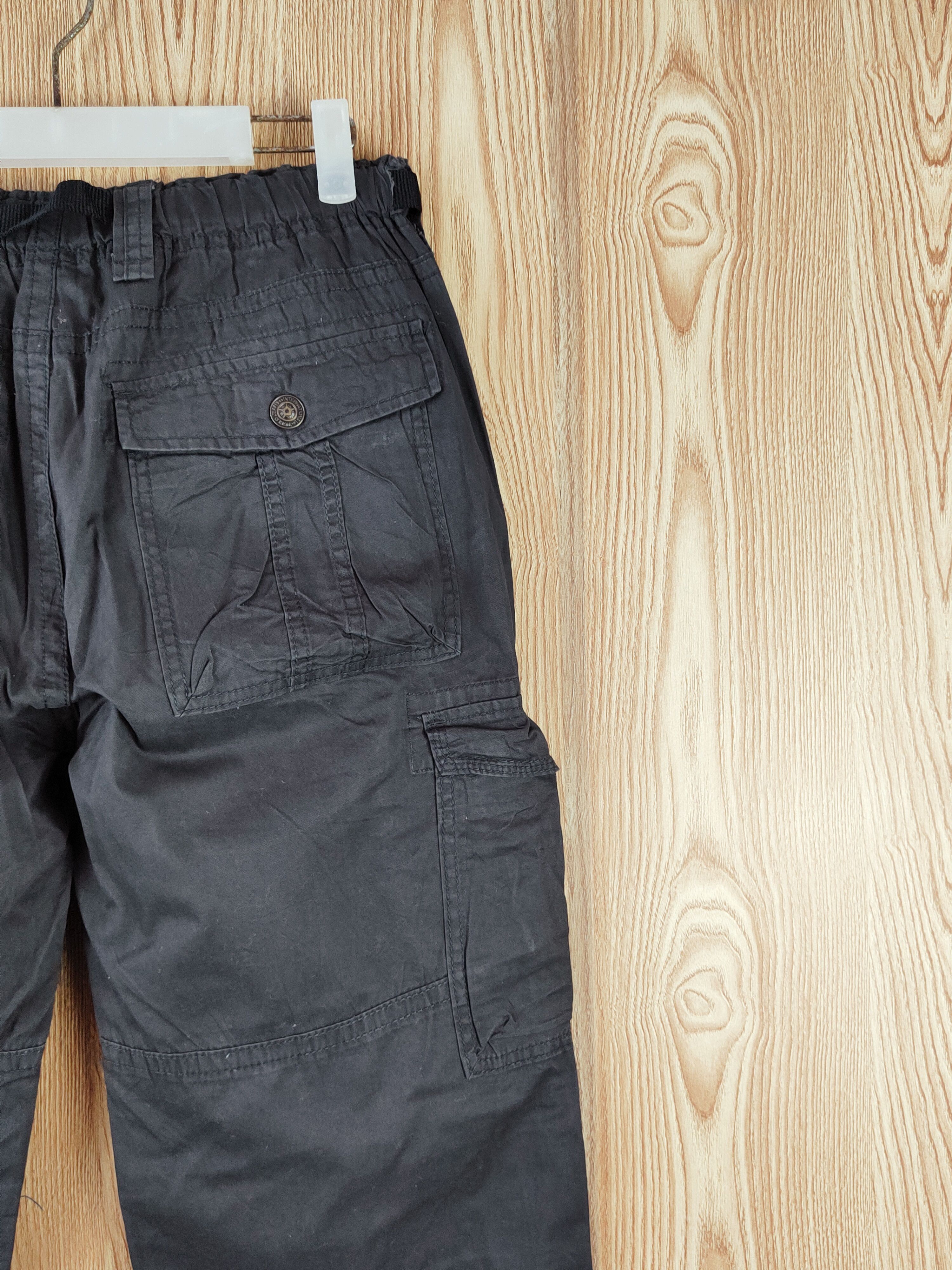 Japanese Brand Japanese Brand Black Multipocket Tactical Cargo Pants #W837 Size US 33 - 10 Thumbnail