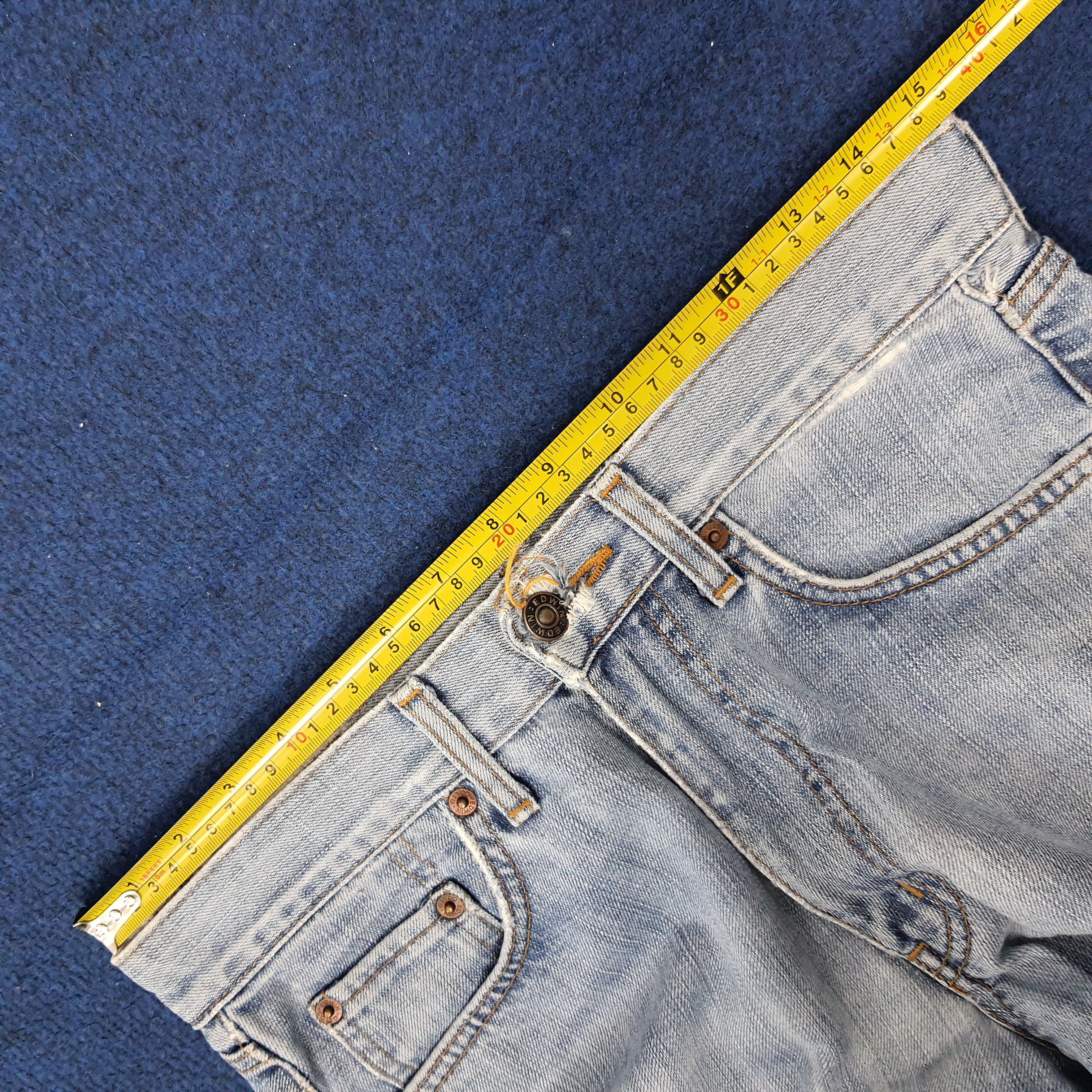 Edwin Vintage Edwin 503 Distressed Style Denim C272N24 Size US 29 - 14 Thumbnail