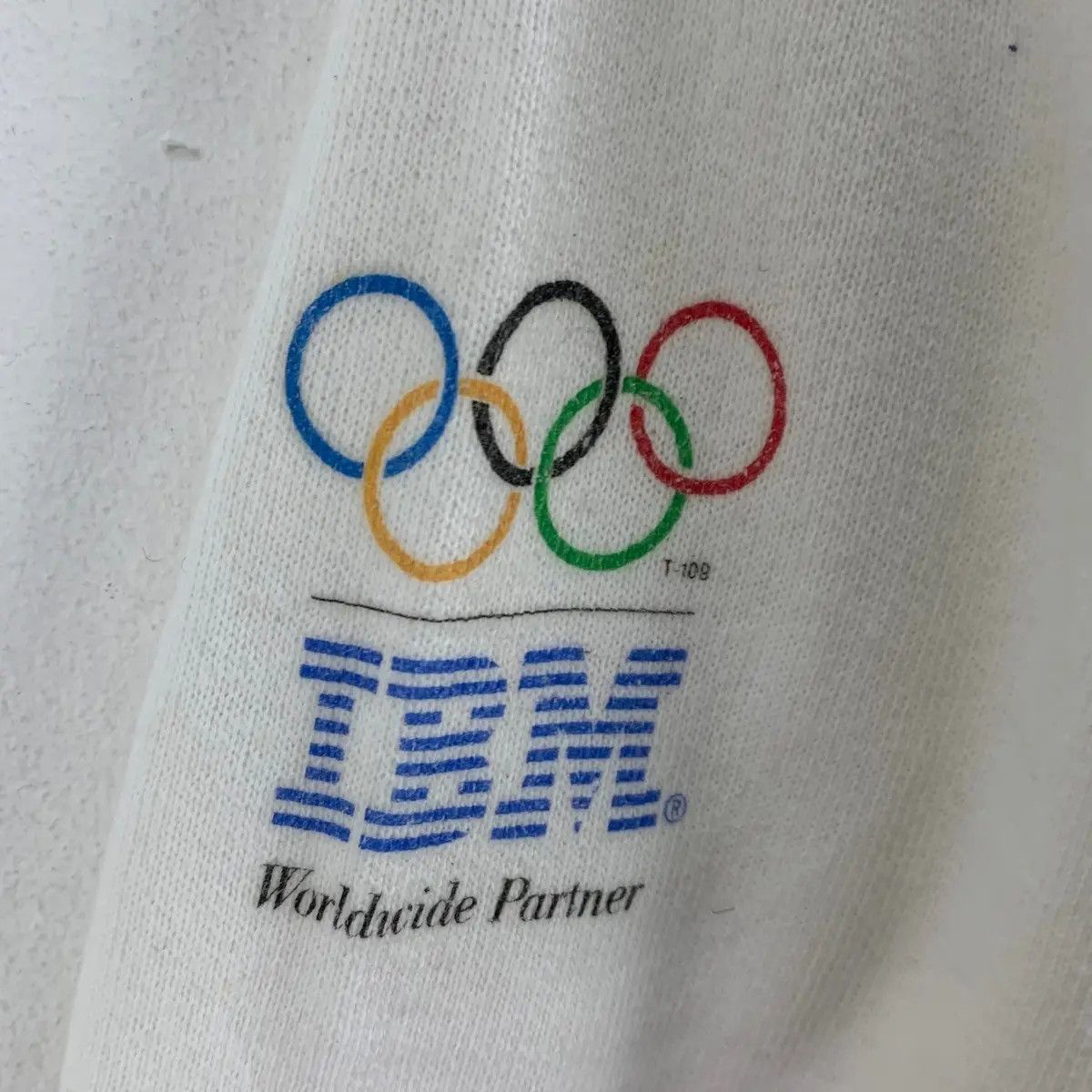 Disney Vtg 1998 IBM FAN MAIL x OLYMPIC NAGANO Penguin Sweatshirt Size M / US 6-8 / IT 42-44 - 8 Thumbnail