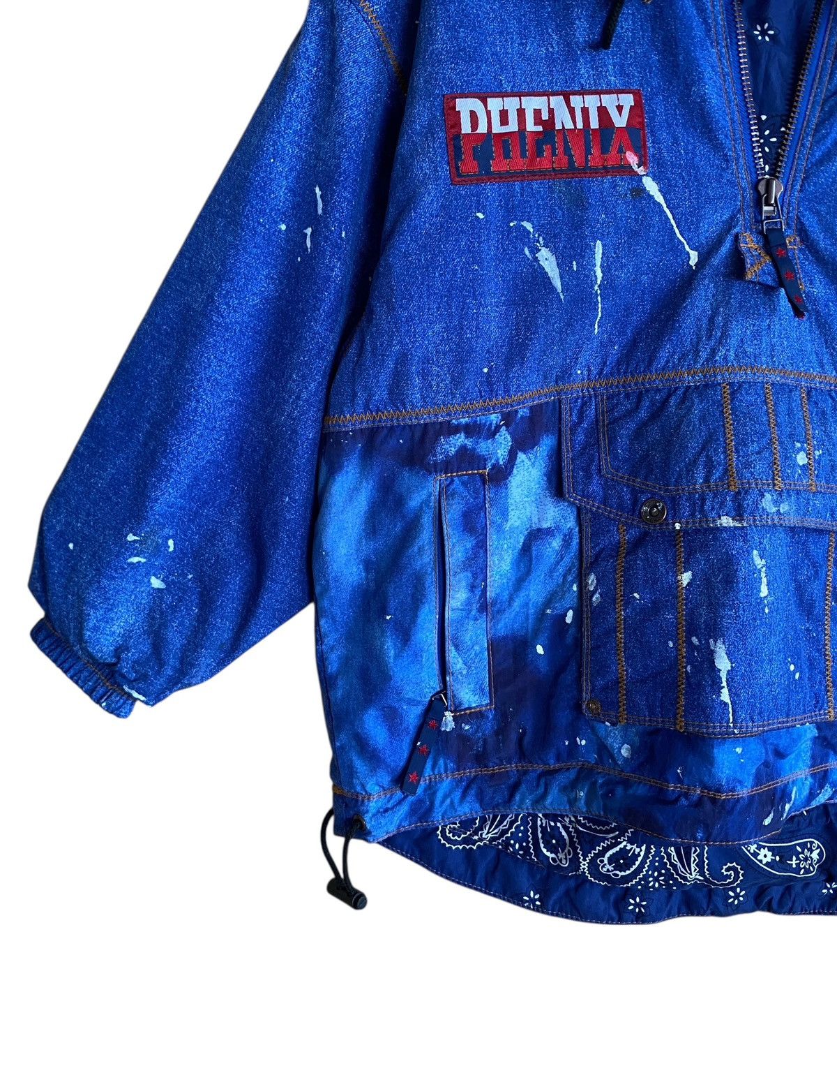 Phenix Vintage Brand Phenix Painting Ski Jacket 1990s Size US M / EU 48-50 / 2 - 3 Thumbnail