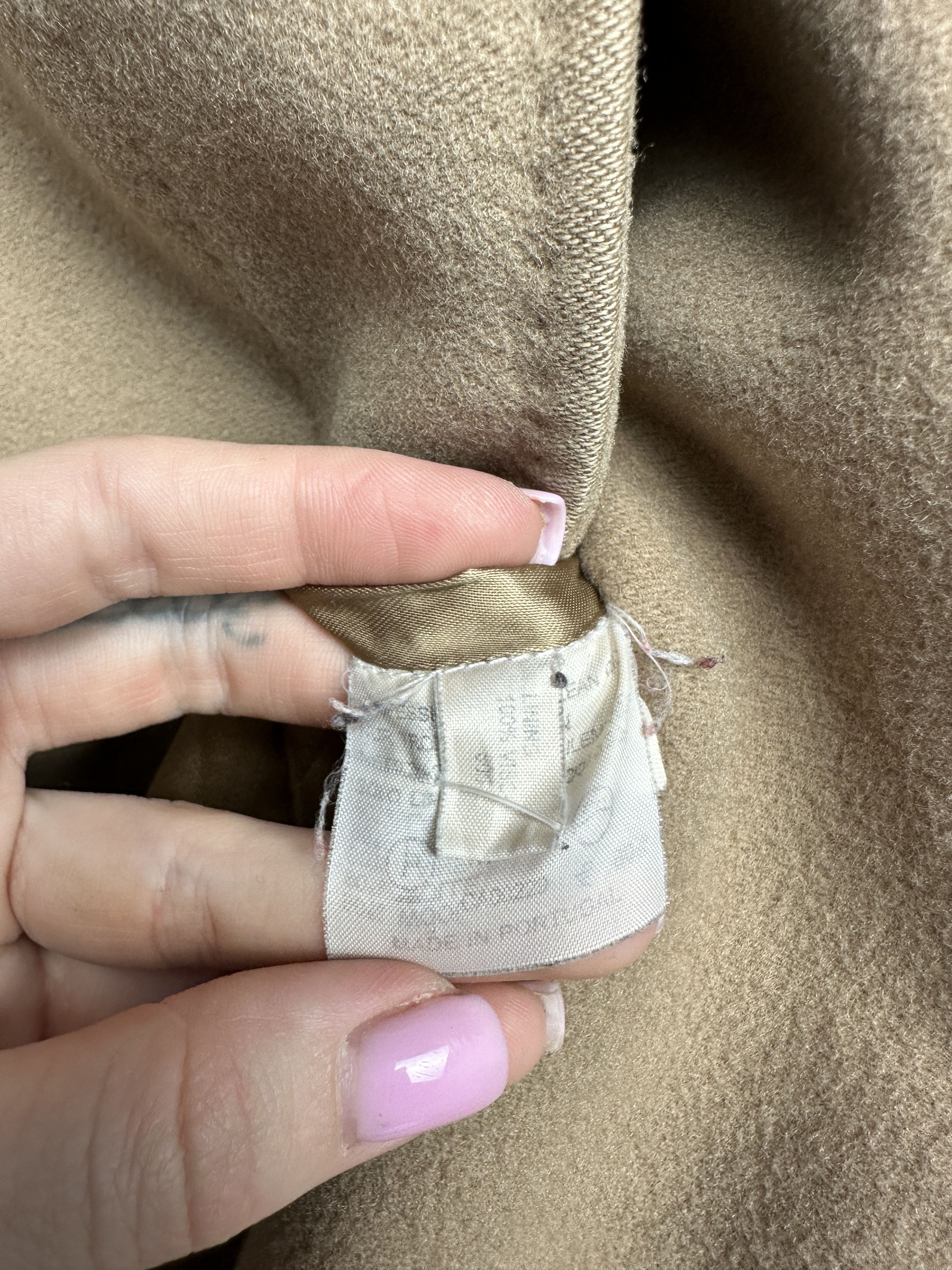 Aquascutum × Vintage Aquascutum Vintage Womens Wool Coat Jacket Size L / US 10 / IT 46 - 6 Thumbnail