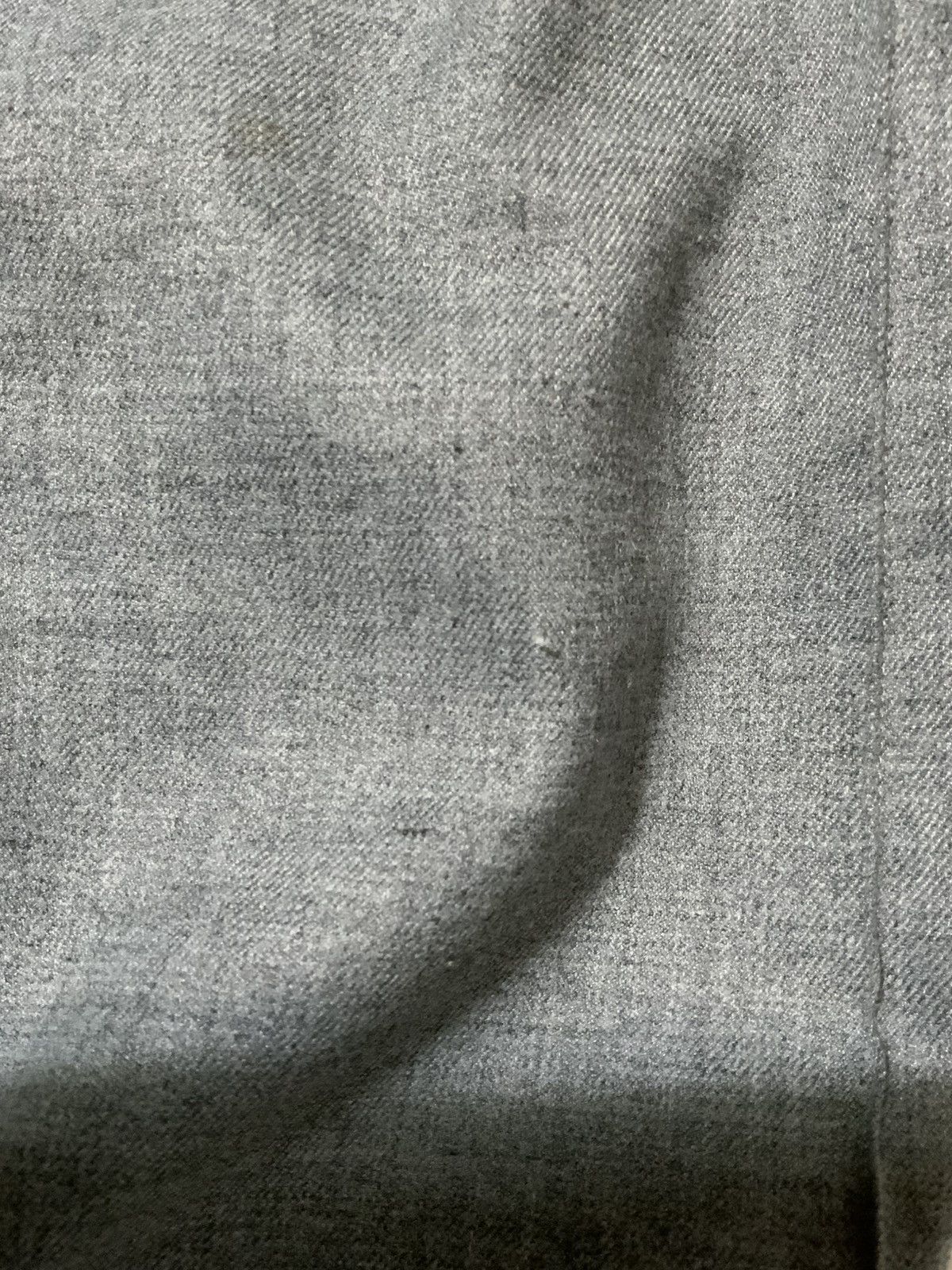 Designer Maison Noir Son Of The Seventh Pleated Gray Trouser Pants Size US 32 / EU 48 - 8 Thumbnail