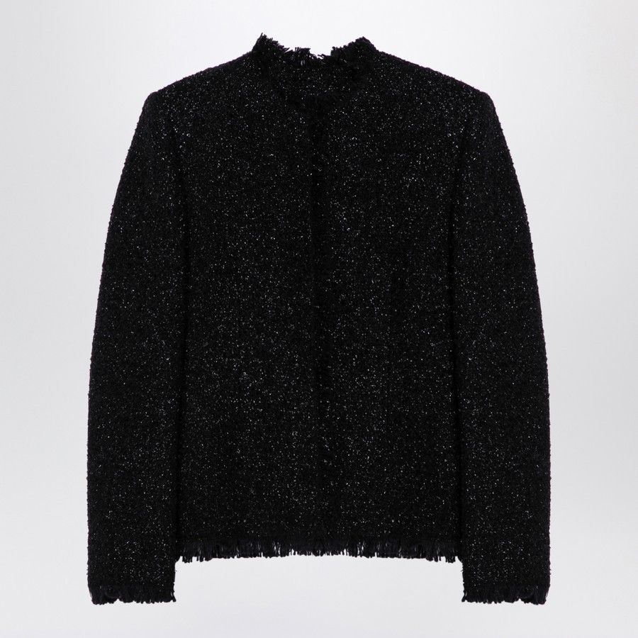 o1d2blof0824 Tweed Jacket in Black