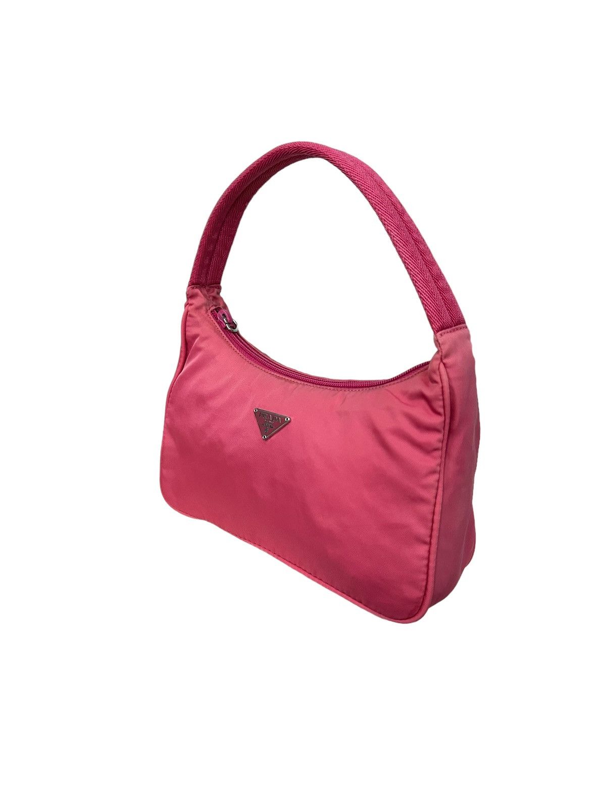 Prada AUTHENTIC VINTAGE PRADA PINK NYLON HOBO BAG Size ONE SIZE - 3 Thumbnail
