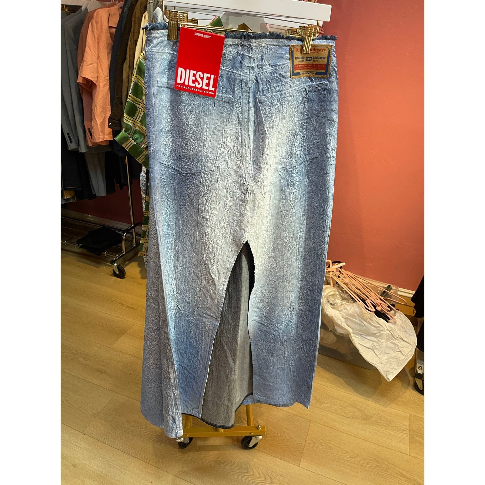 Diesel Diesel De- Pago Denim Skirt NWT size: 26 Size 26" / US 2 / IT 38 - 12 Thumbnail