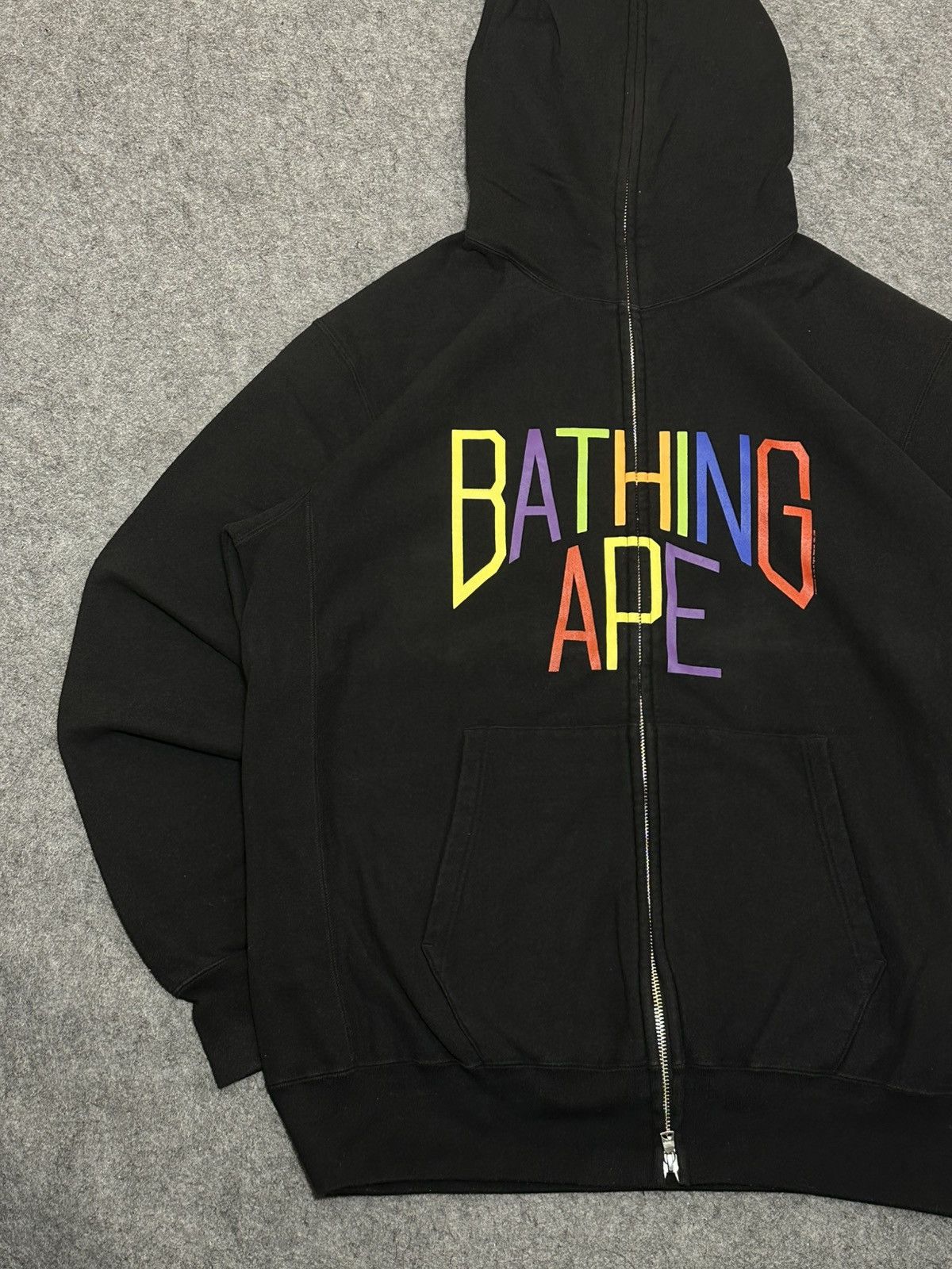 Bape A Bathing Ape full zip hoodie a rainbow "Bathing Ape". Size US XL / EU 56 / 4 - 3 Thumbnail