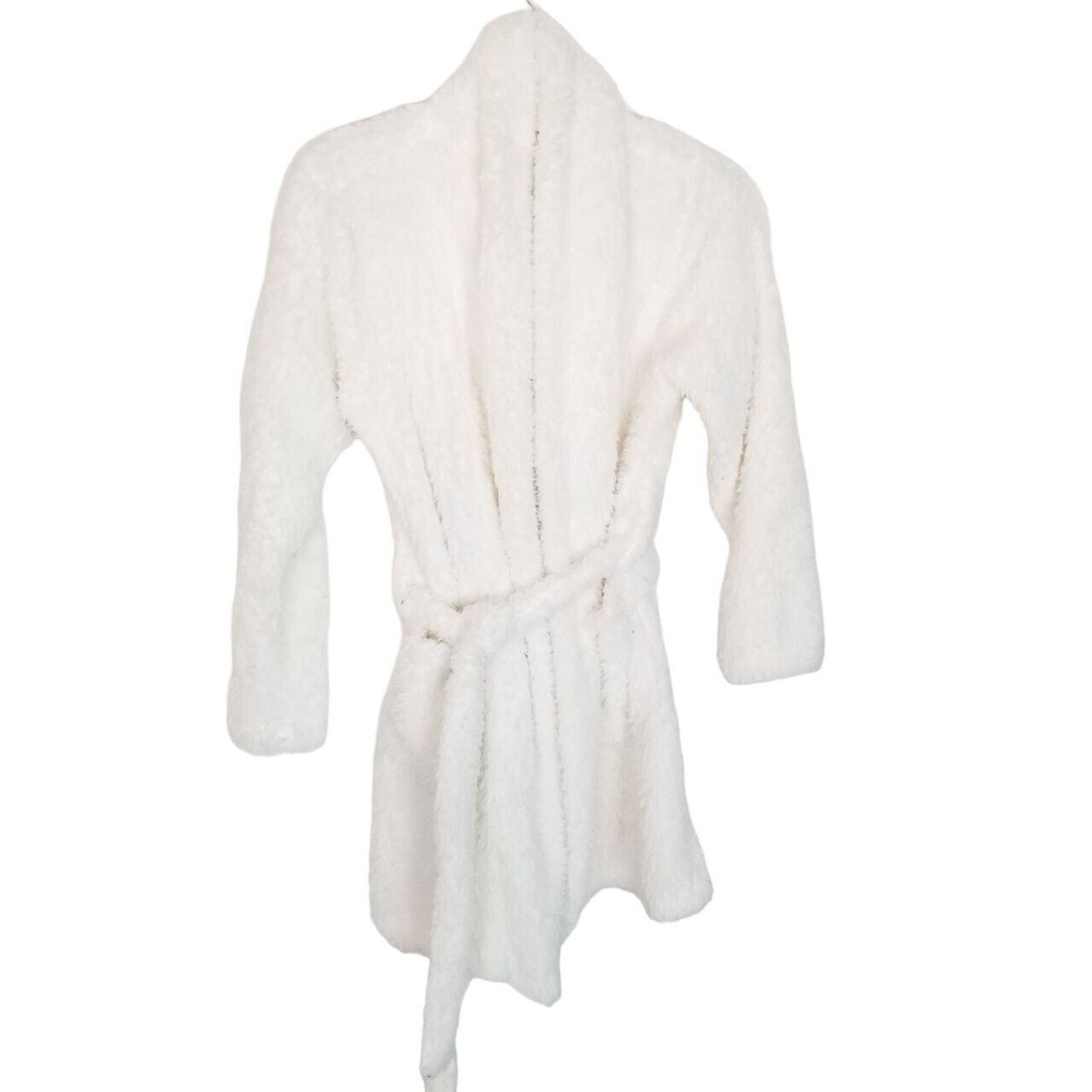 Satorisan Natori Womens Fuzzy Bath Robe Sz S/M Belted Loungewear Comfy Size S / US 4 / IT 40 - 1 Thumbnail