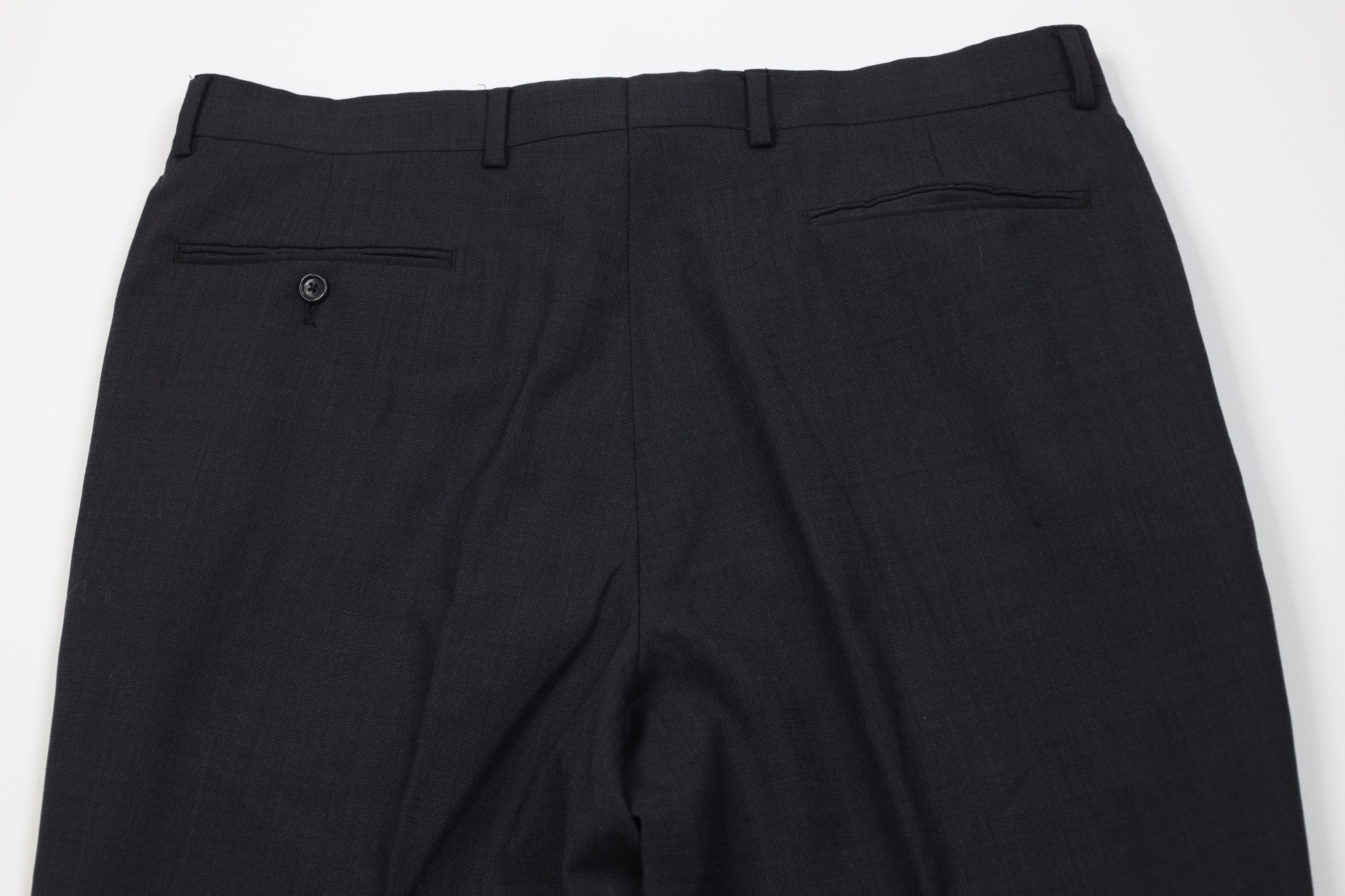 Vintage Vintage 90s Streetwear Wide Leg Chino Pants Charcoal Gray Size US 37 - 10 Thumbnail