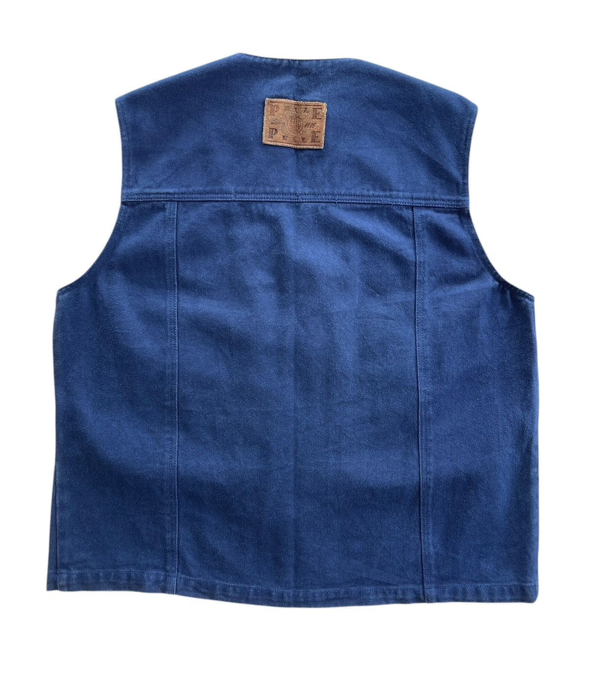 Marc Buchanan Marc Buchanan Pelle Pelle Denim Vest Size US M / EU 48-50 / 2 - 6 Thumbnail