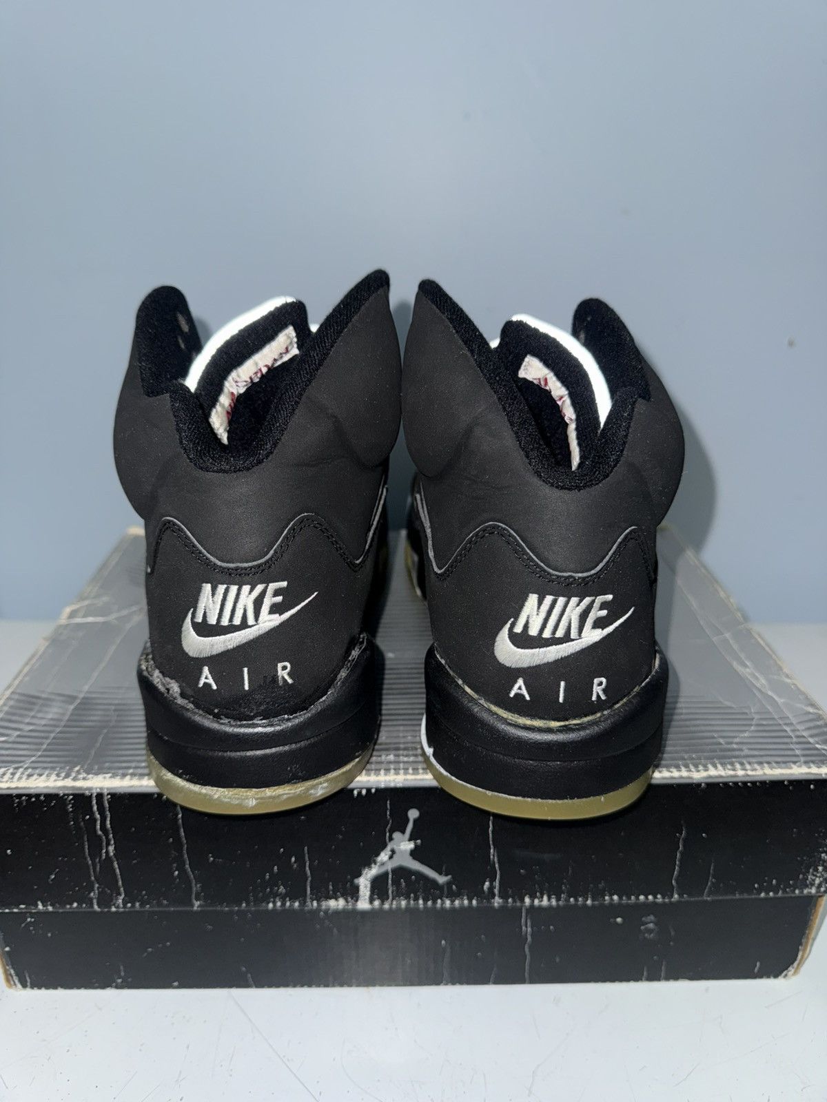 Jordan Brand Deadstock Jordan 5 Black Metallic 2000 Size US 10 / EU 43 - 4 Thumbnail