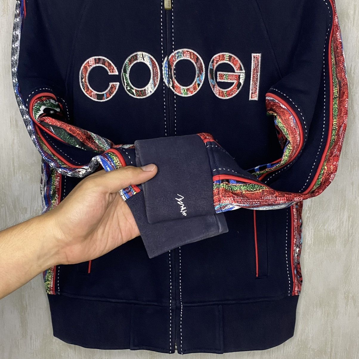 Coogi COOGI Zip Up Hoodie Jacket Size US S / EU 44-46 / 1 - 6 Thumbnail