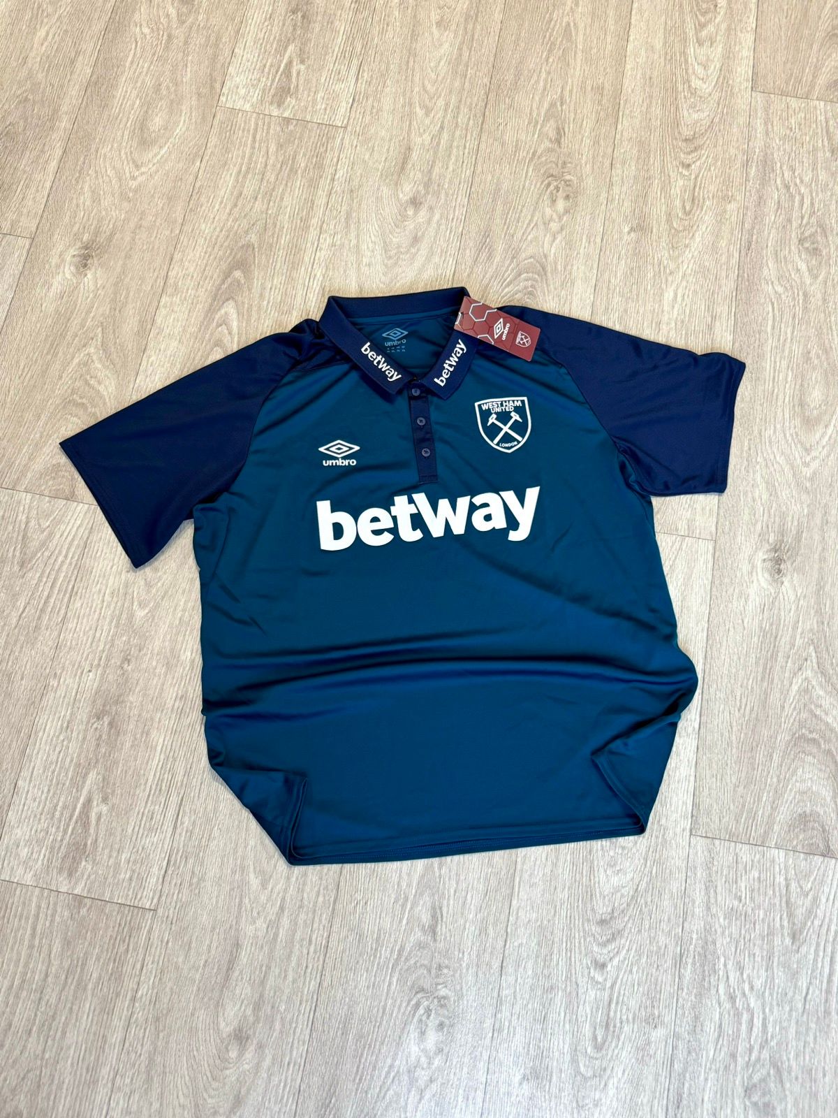 Pre-owned Soccer Jersey West Ham United  In Navy