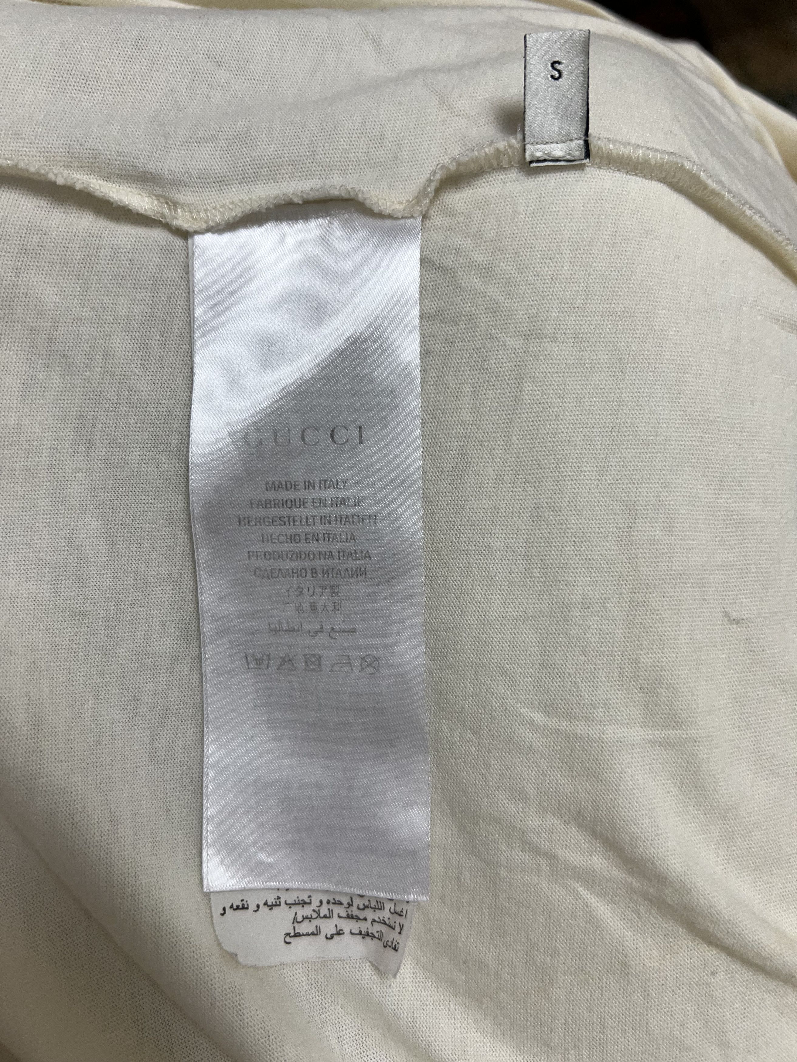 Gucci Gucci Vintage Spiritismo T-shirt Size S / US 4 / IT 40 - 5 Thumbnail