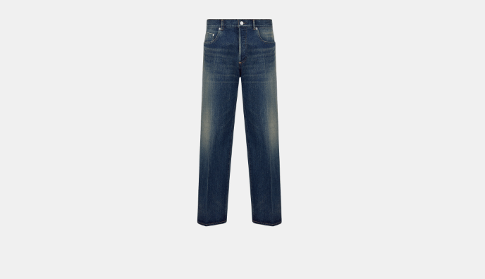 Image of Dior O1Bcso1Str0324 Denim In Blue, Men's (Size 30)