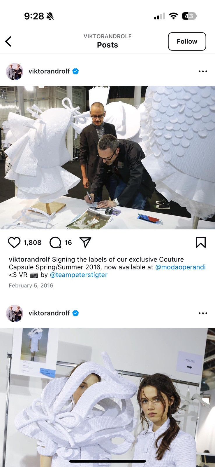 Viktor & Rolf Rare Viktor & Rolf atelier Demi couture 3D tech polo fr 36 Size XS / US 0-2 / IT 36-38 - 14 Thumbnail