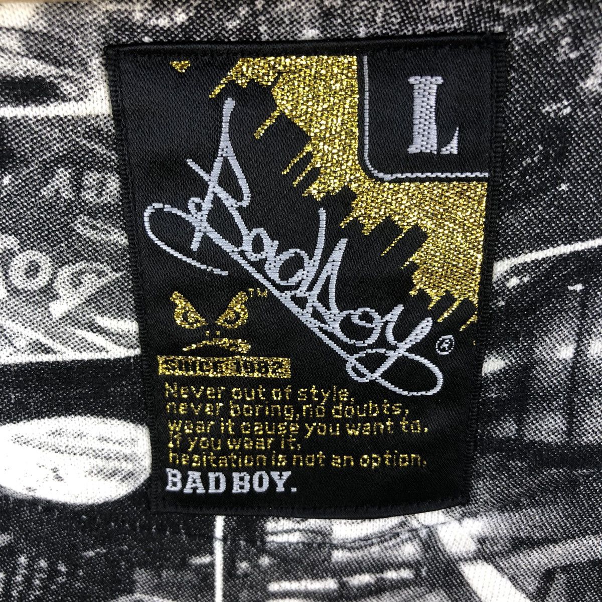 Japanese Brand Vintage Y2K Badboy Black And White Graphic Lining Jacket Size US M / EU 48-50 / 2 - 17 Thumbnail