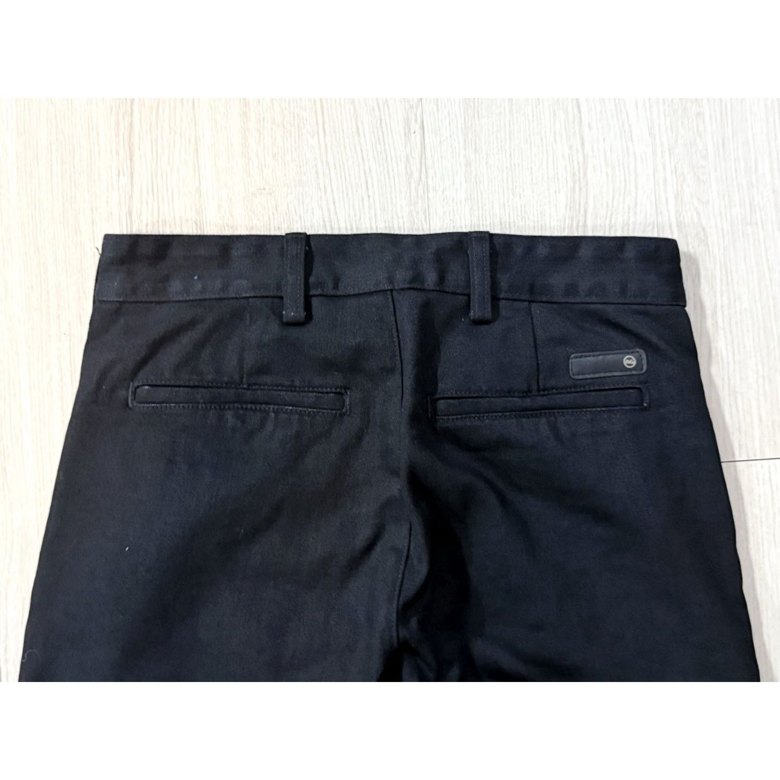 Denime VINTAGE Adriano Goldschmied Lochlan Kaihara Selvage Denim Jeans 28x34 Slimming Fits: 31x33 Black Denim 5-Pocket Limited Edition Mens Size US 28 / EU 44 - 4 Thumbnail