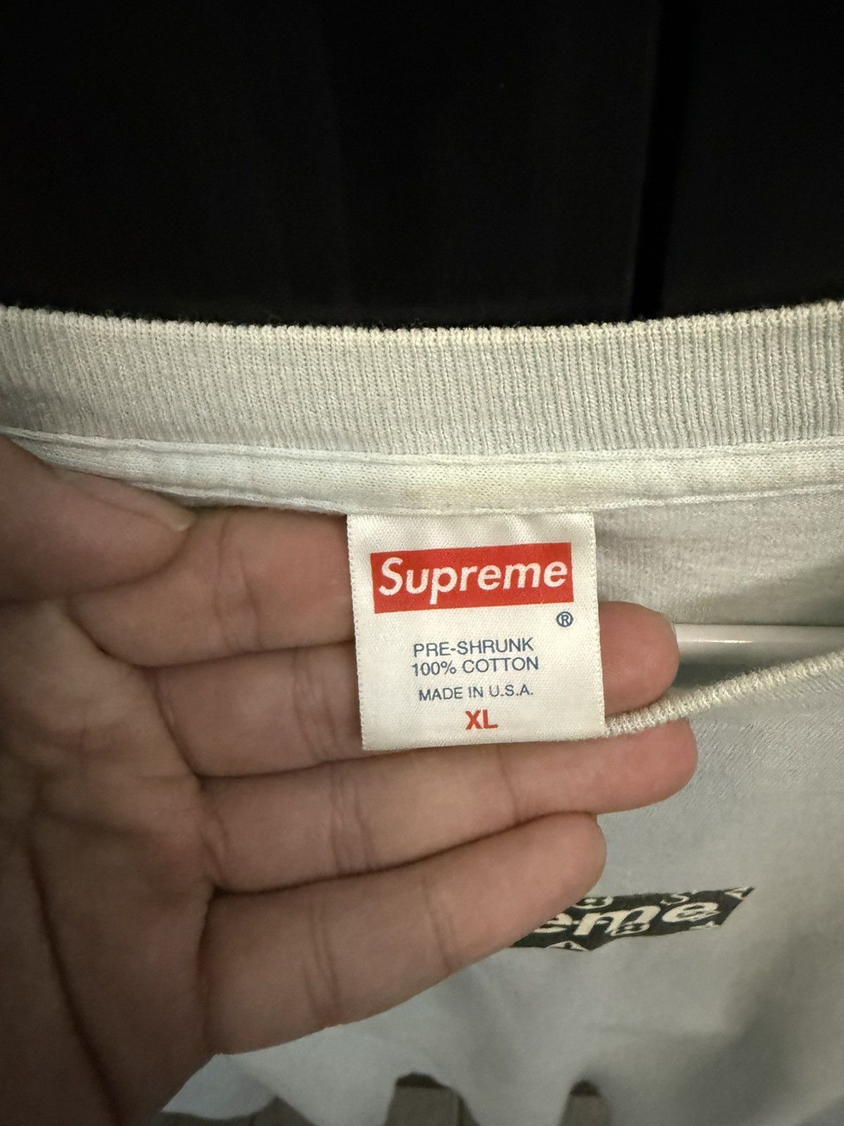 Supreme Supreme LV Monogram Box Logo Ice Blue Cease And Desist Tee Size US XL / EU 56 / 4 - 8 Thumbnail