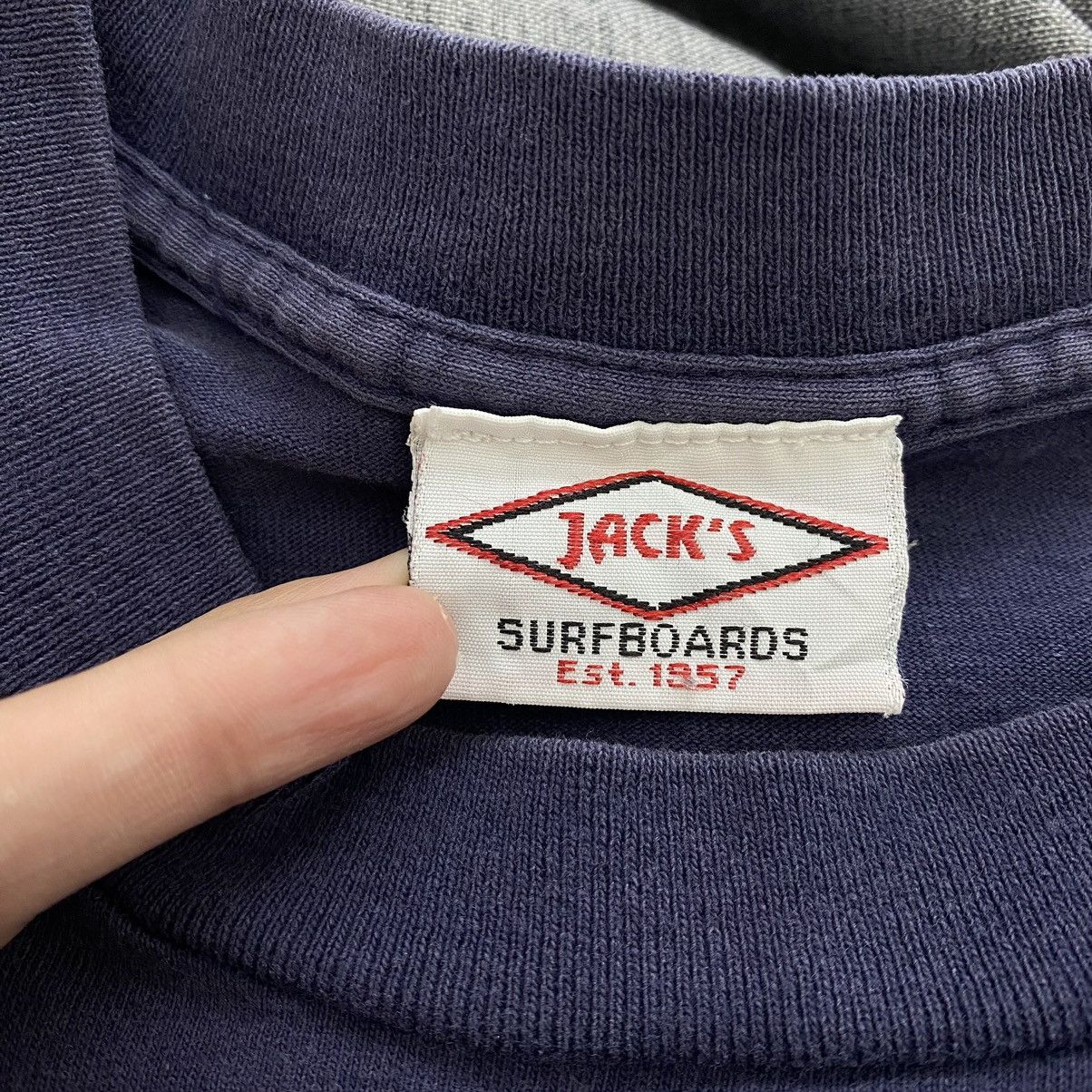 Vintage Vintage 90s JACK'S SURFBOARD Live Clean Surf Hard Brand Size US M / EU 48-50 / 2 - 5 Thumbnail