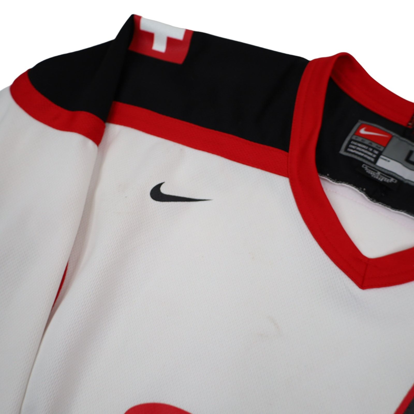 Nike × Tissot × Vintage Vintage Nike x Tissot Watches Hockey Jersey Size US L / EU 52-54 / 3 - 4 Thumbnail