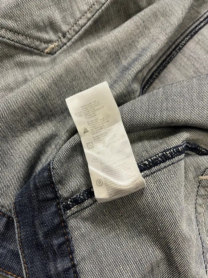 Marithe + Francois Girbaud AW2007 Marithé + François Girbaud Patch Blue Denim Jacket Size S / US 4 / IT 40 - 8 Thumbnail