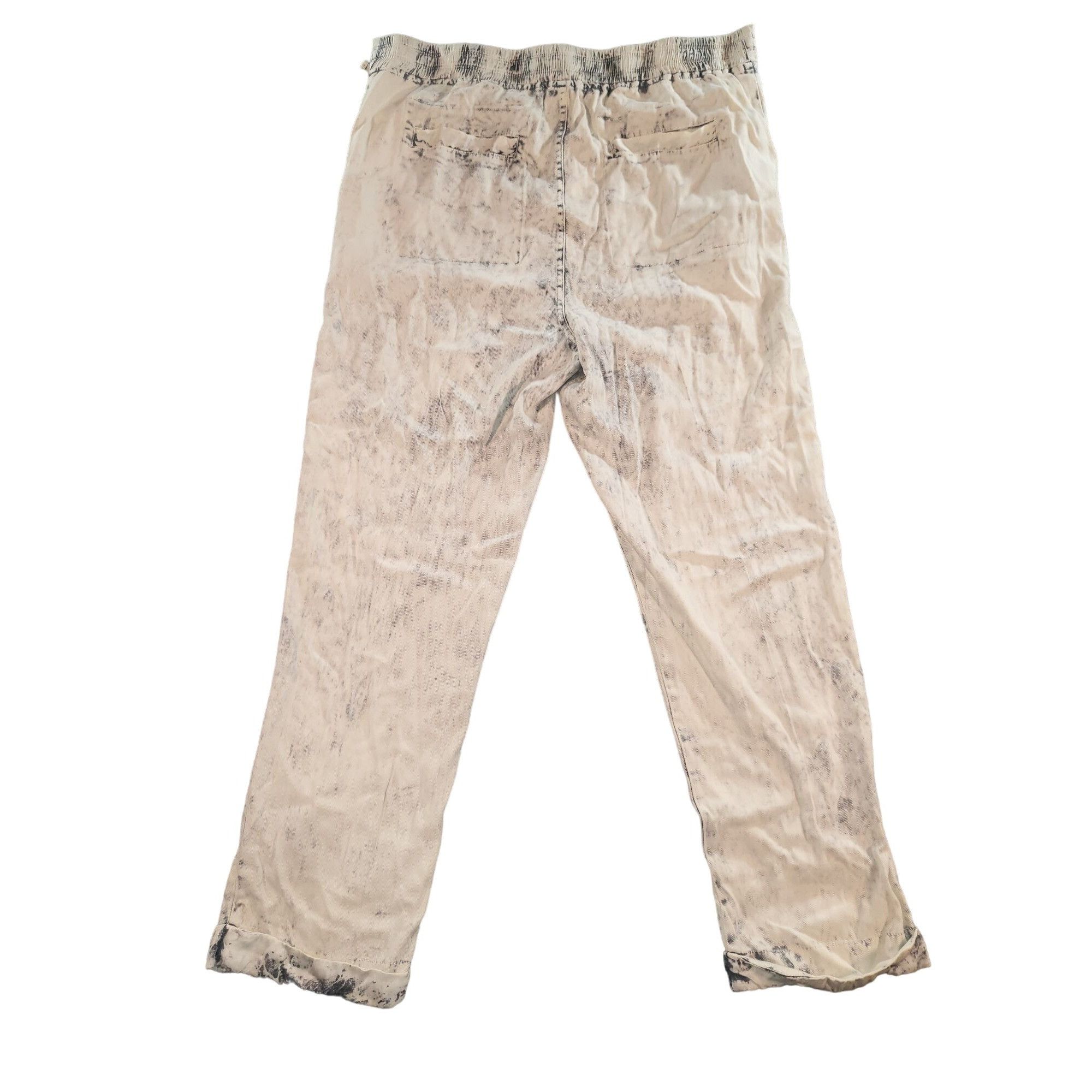 Other XCVI Stone Wash Jeans Women Sz XS/0 Drawstring Elastic Strai Size 24" / US 00 / IT 34 - 1 Thumbnail