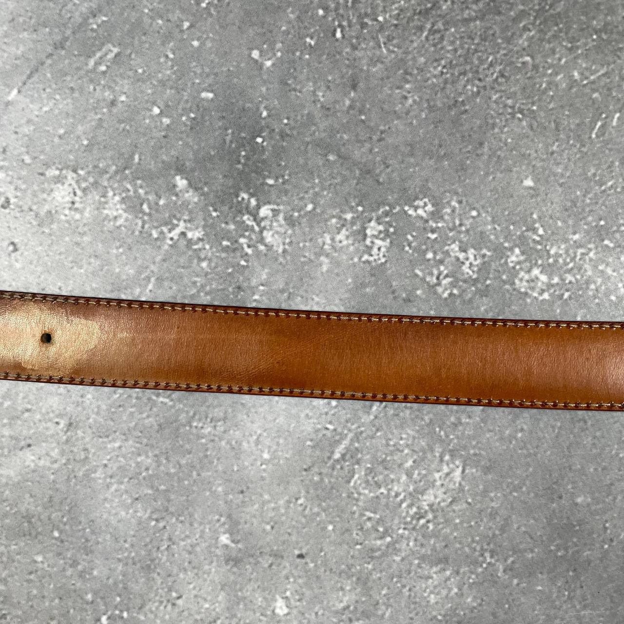 Barneys New York × Designer Harris Dal for Barneys New York Belt Brown/ Black Size 34 Size 34 - 14 Thumbnail