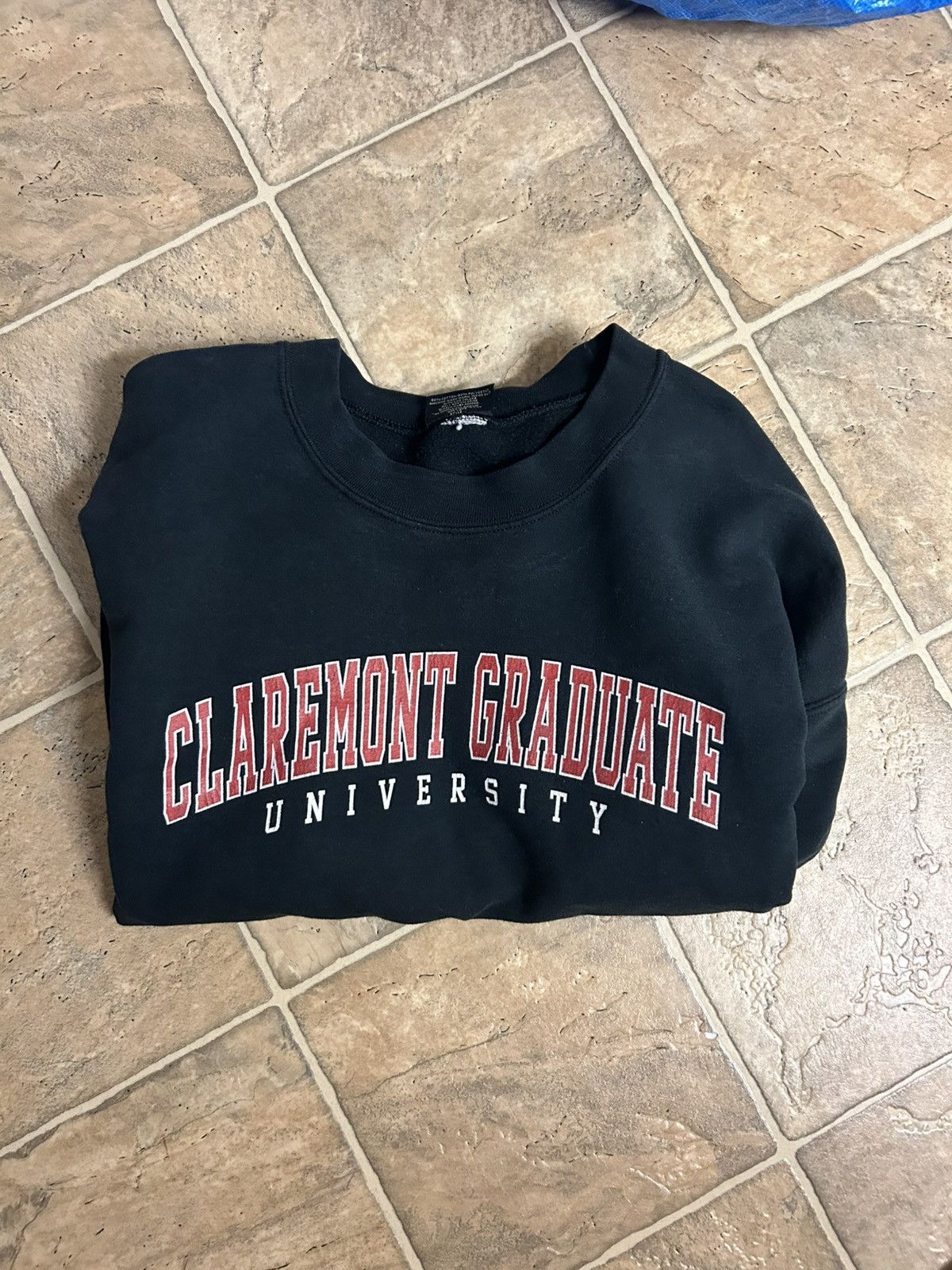 Vintage Retro XL Navy College Crewneck Size US XL / EU 56 / 4 - 1 Thumbnail