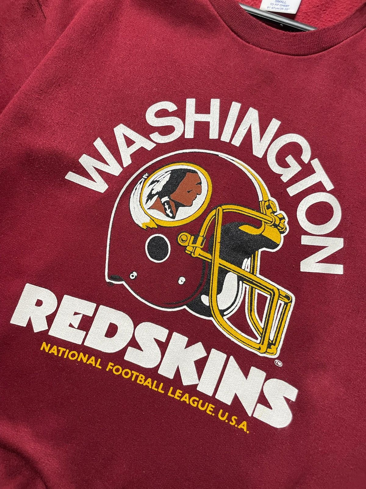 NFL × Vintage Vintage Washington Redskins football sweatshirt NFL Size S Size US S / EU 44-46 / 1 - 3 Thumbnail