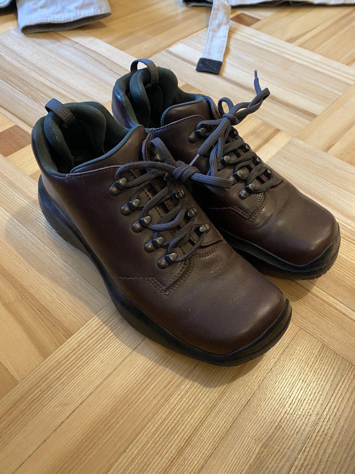 Prada Vintage Prada Vibram Leather Boots Size US 7.5 / EU 40-41 - 2 Thumbnail