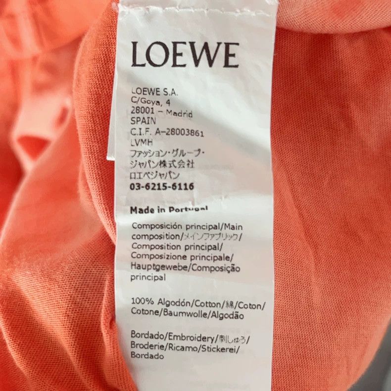 Loewe LOEWE Round neck turtleneck short sleeve T-shirt Size US M / EU 48-50 / 2 - 6 Thumbnail