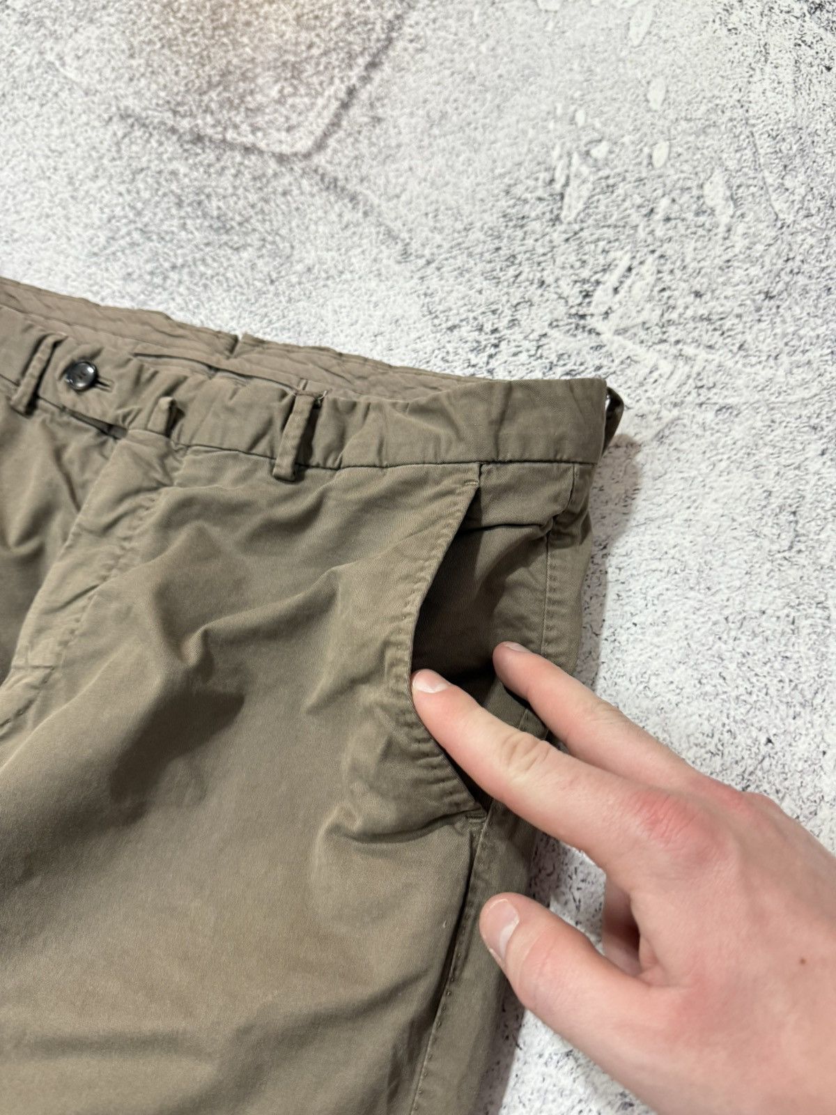 Suitsupply × Vintage Suitsupply Porto Novo Chino Trousers Pants Brown Men’s Size US 34 / EU 50 - 4 Thumbnail